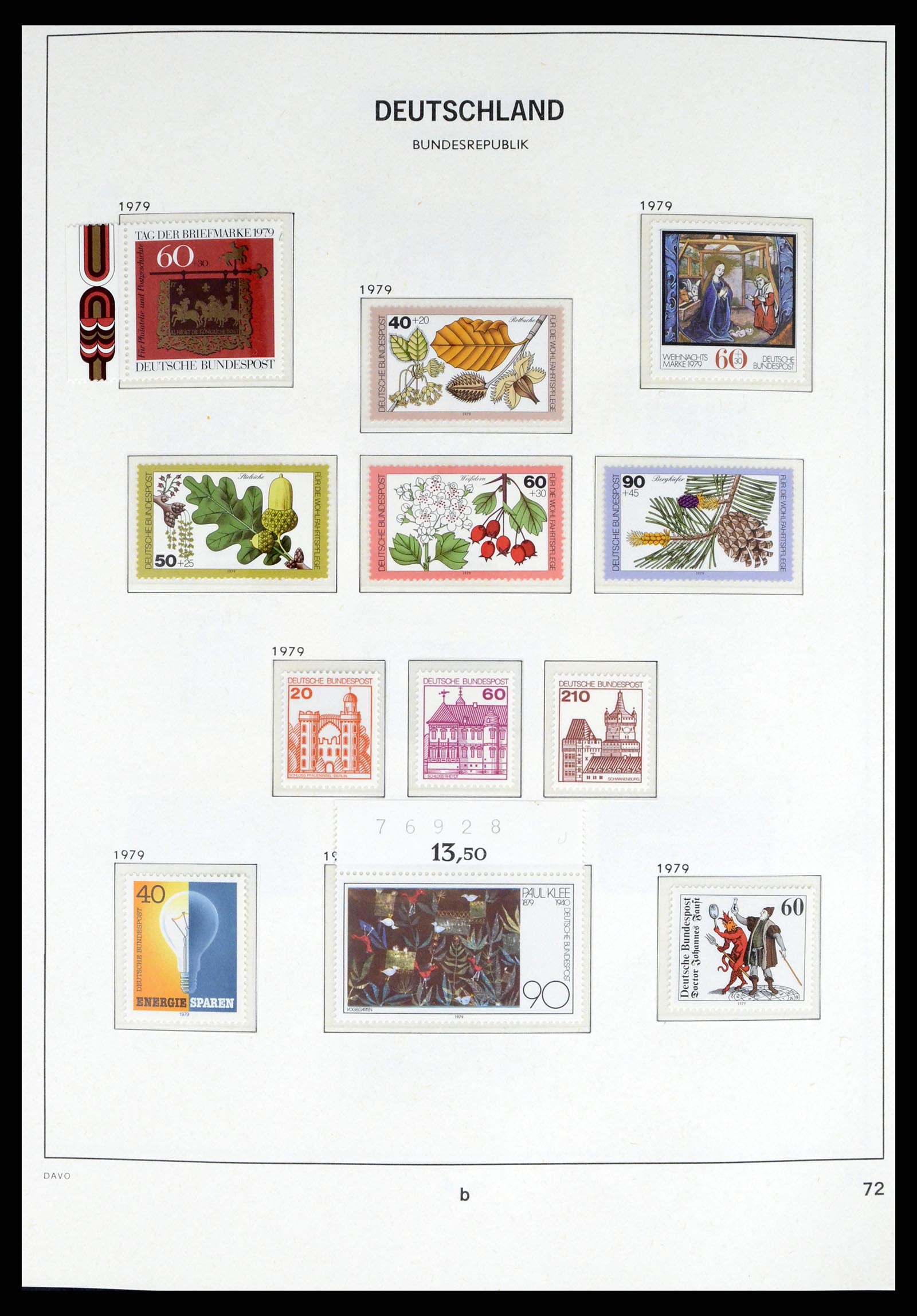 37963 070 - Stamp Collection 37963 Bundespost 1949-1995.