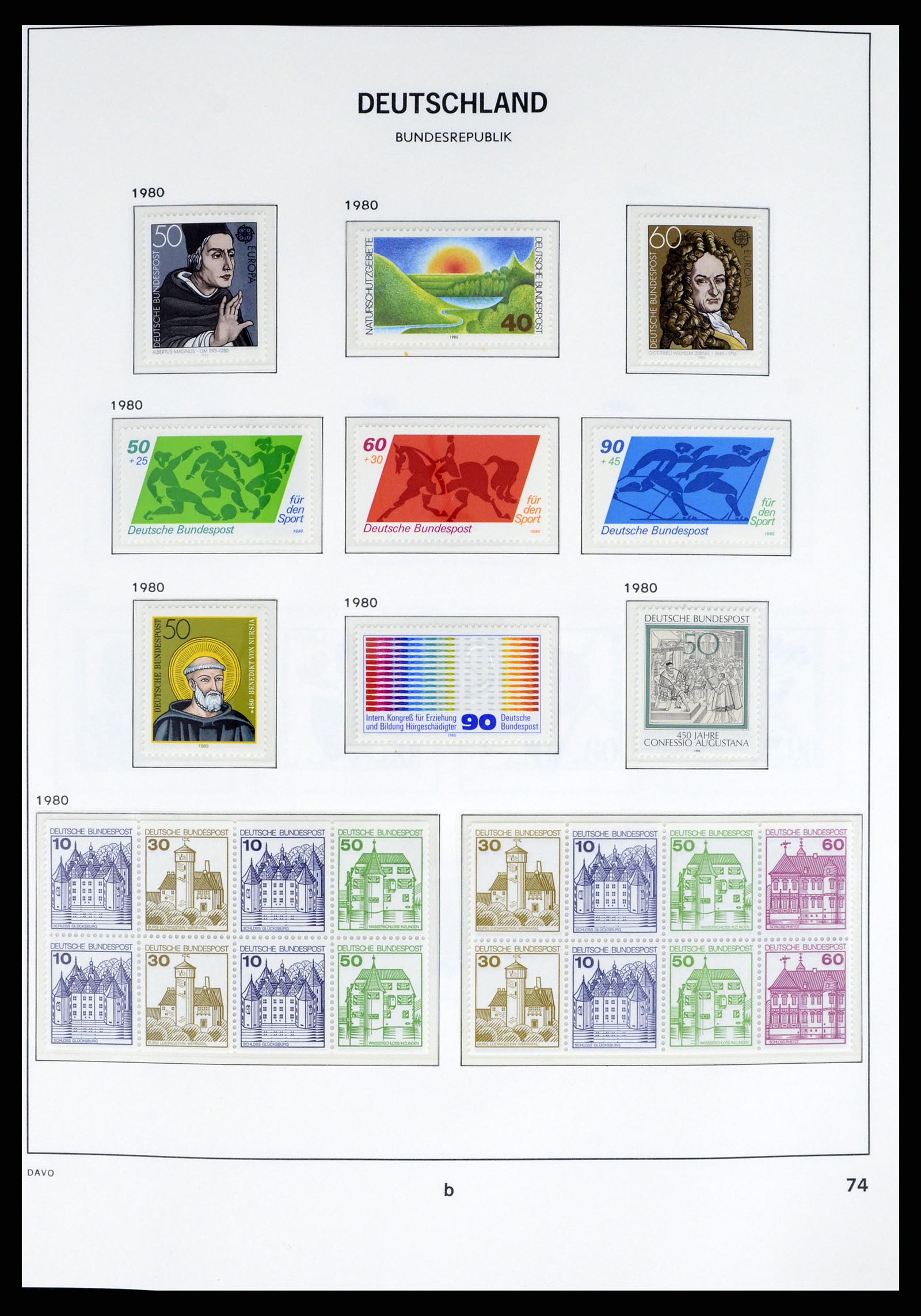 37963 072 - Stamp Collection 37963 Bundespost 1949-1995.