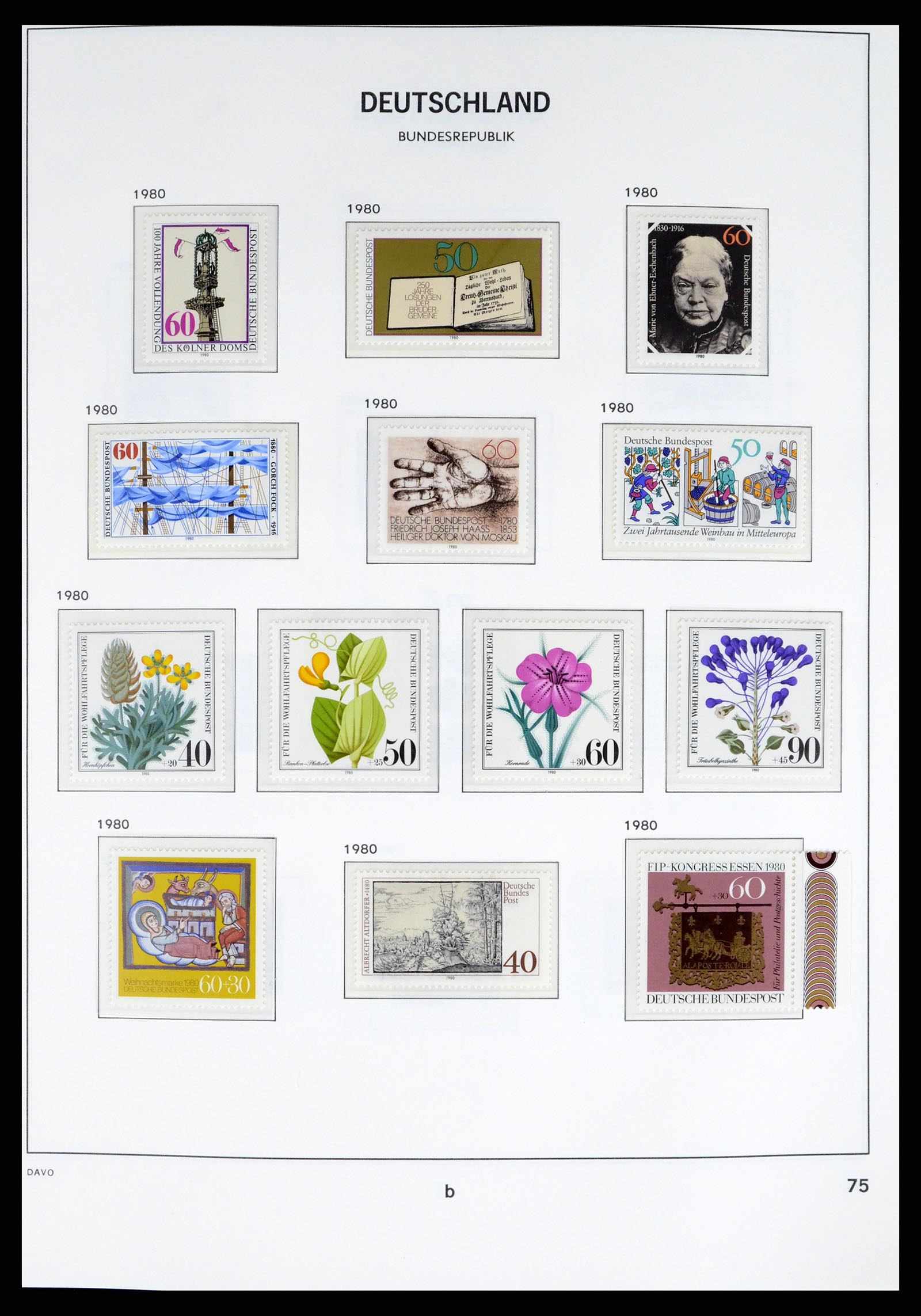 37963 073 - Stamp Collection 37963 Bundespost 1949-1995.