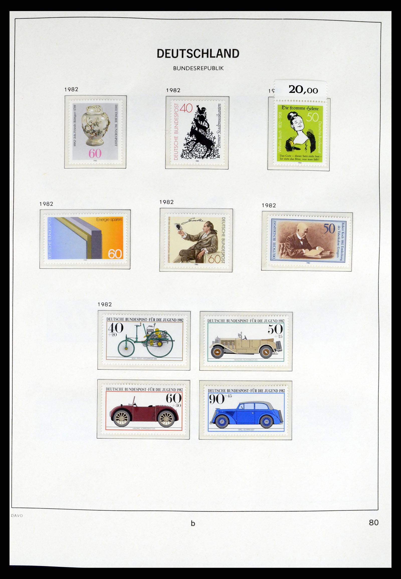 37963 078 - Stamp Collection 37963 Bundespost 1949-1995.