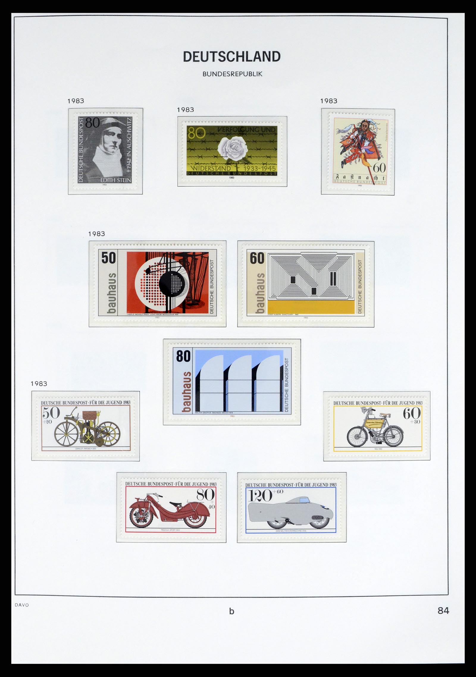 37963 082 - Stamp Collection 37963 Bundespost 1949-1995.