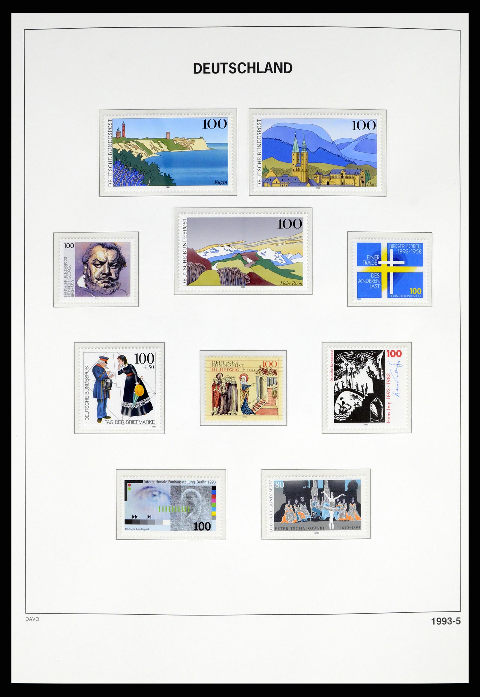 37963 127 - Stamp Collection 37963 Bundespost 1949-1995.