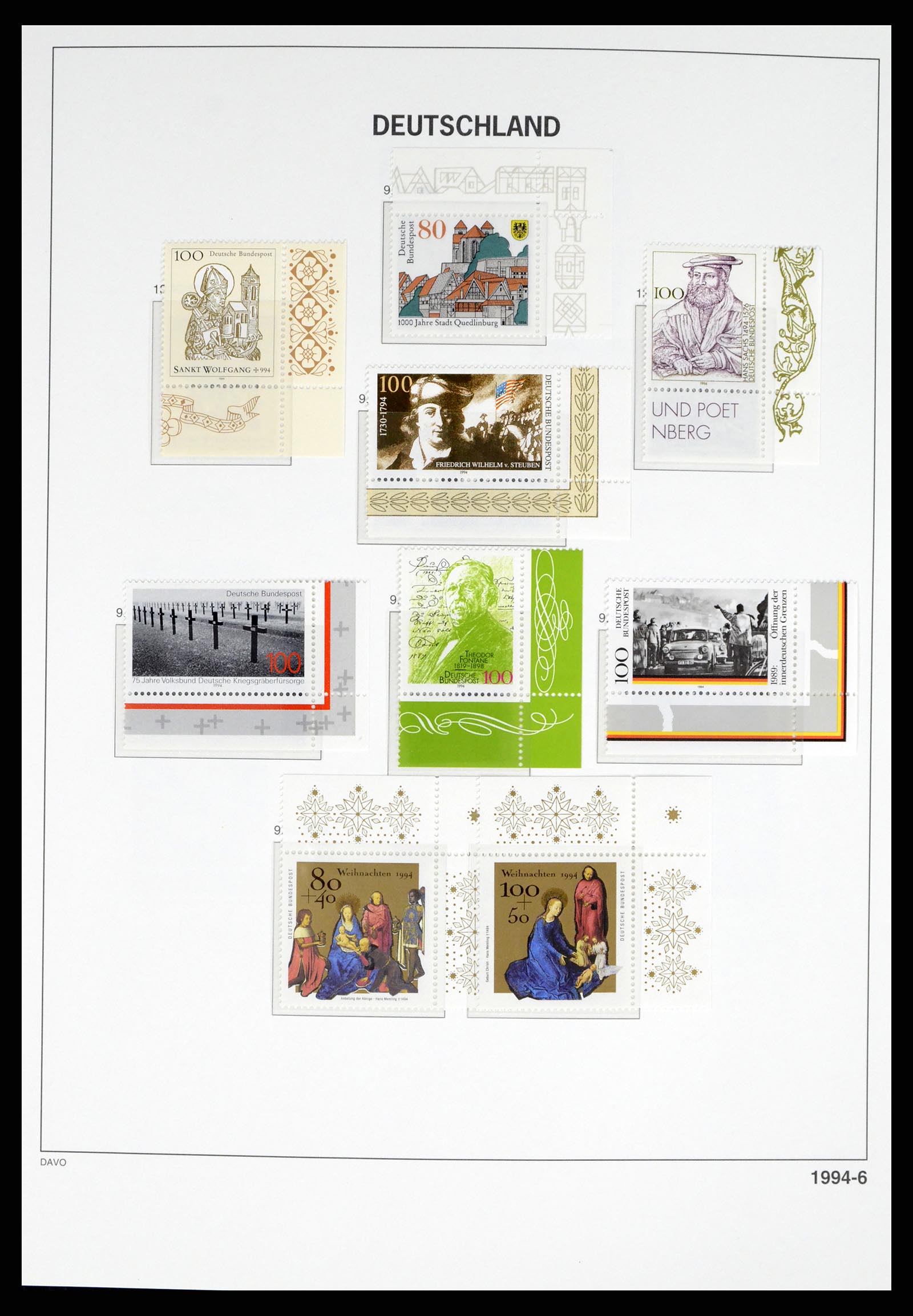37963 134 - Stamp Collection 37963 Bundespost 1949-1995.