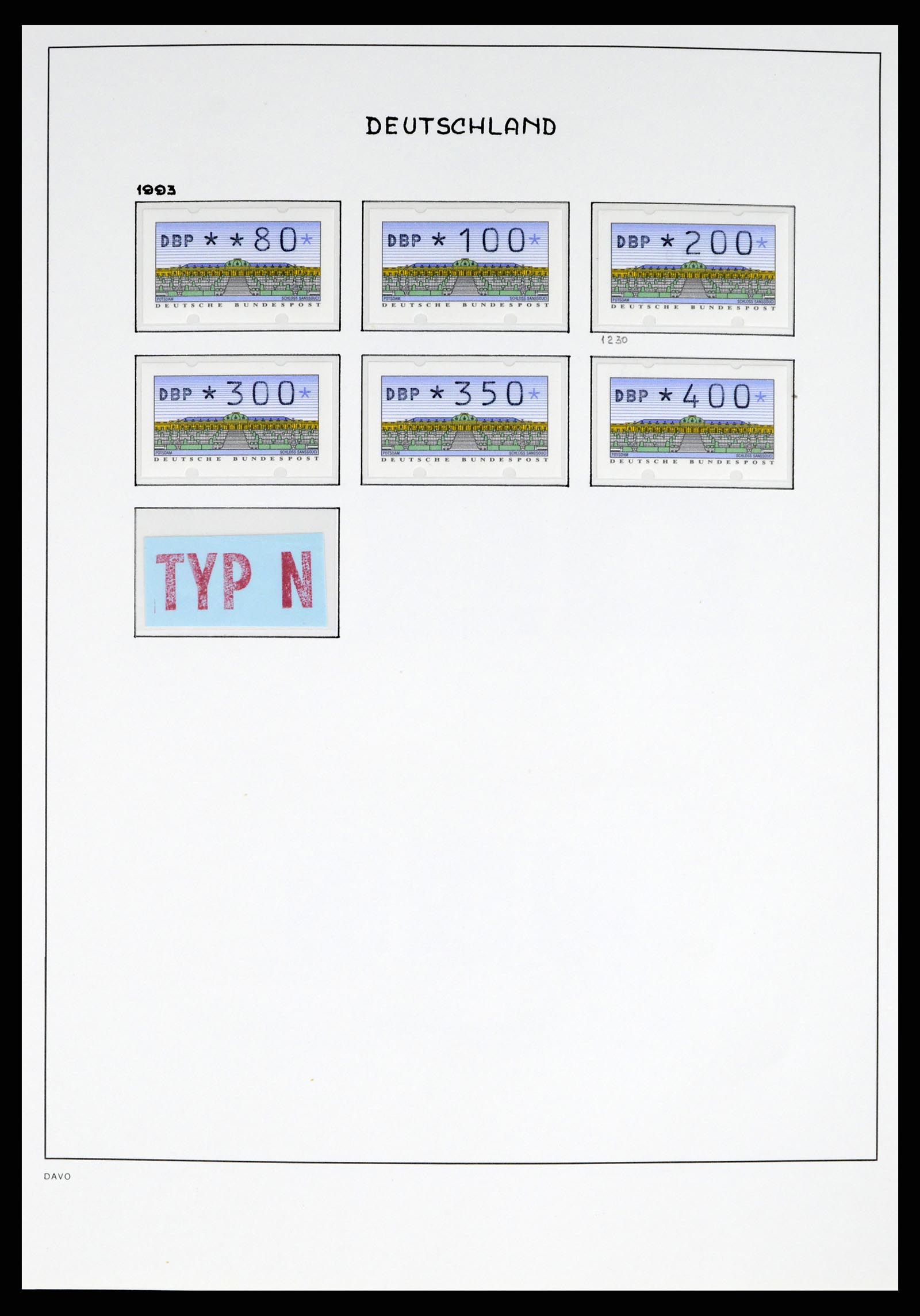 37963 143 - Stamp Collection 37963 Bundespost 1949-1995.