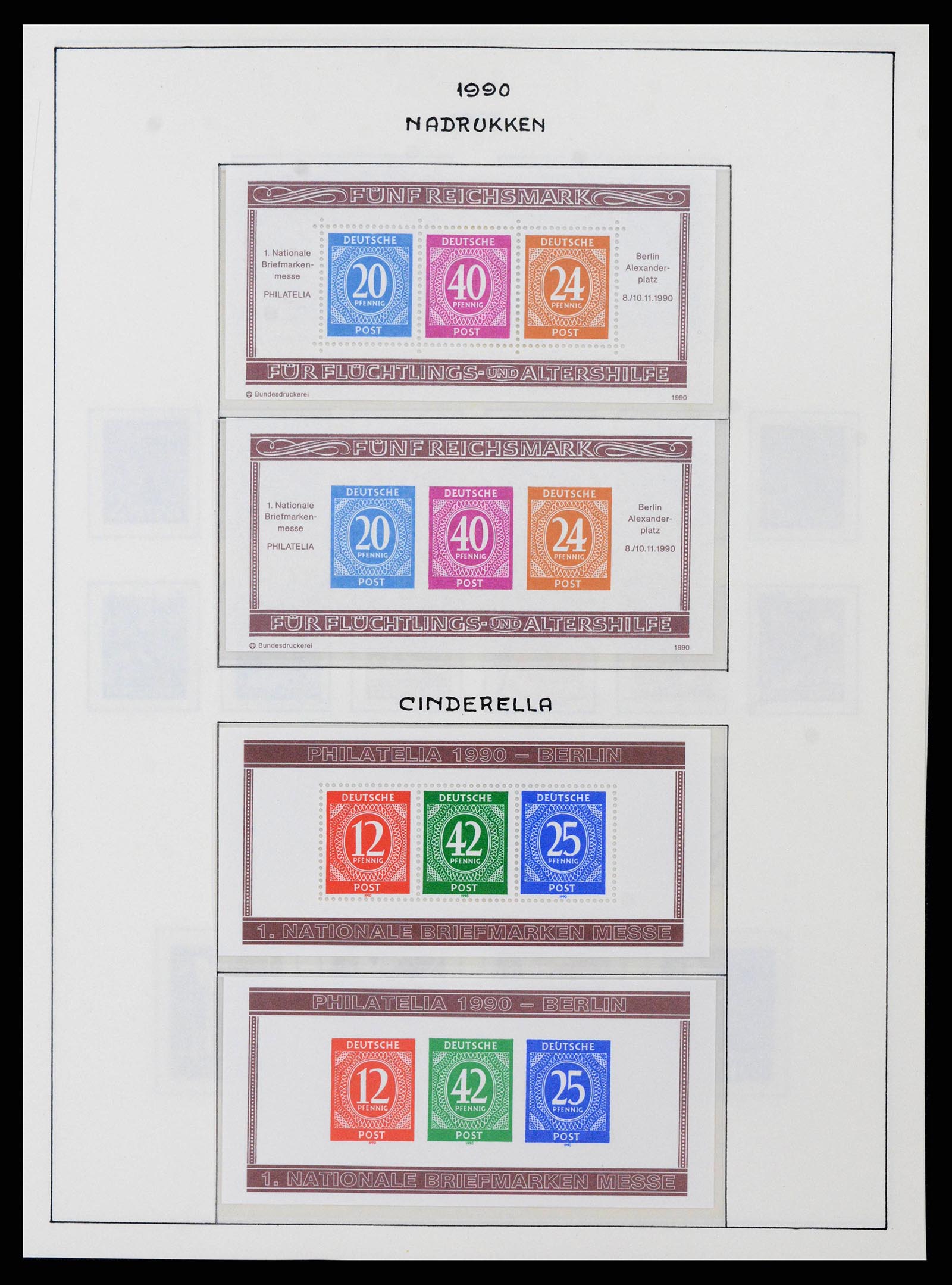 37964 0010 - Stamp collection 37964 German Zones 1945-1949.