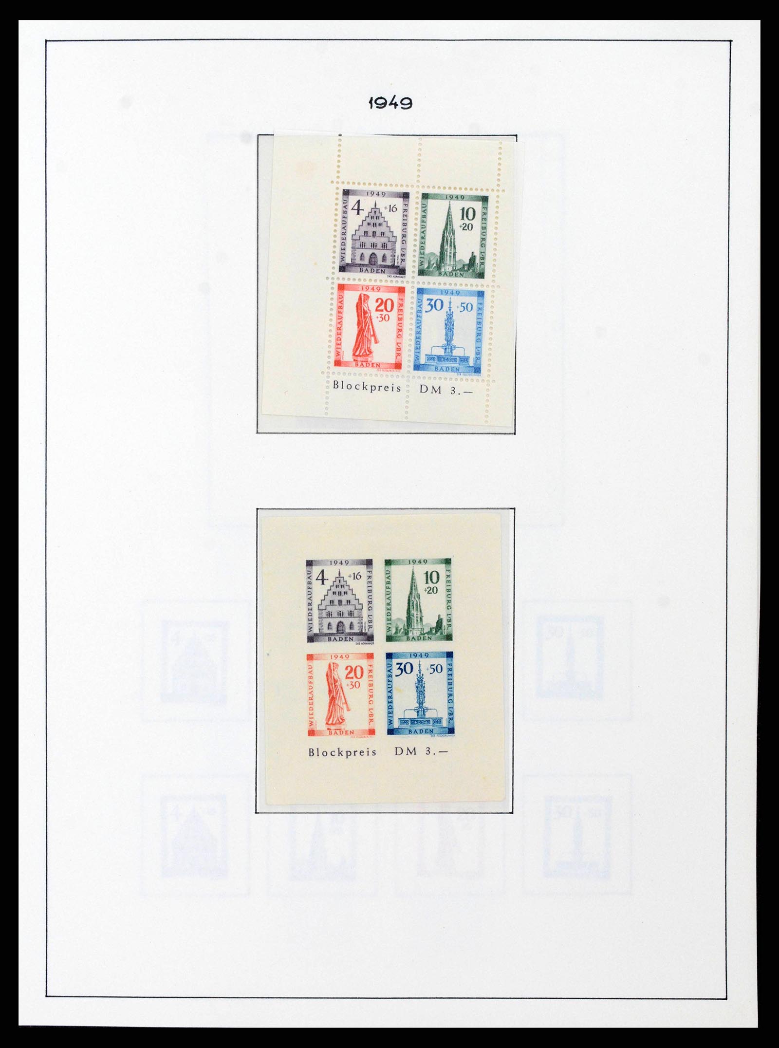 37964 0016 - Stamp collection 37964 German Zones 1945-1949.