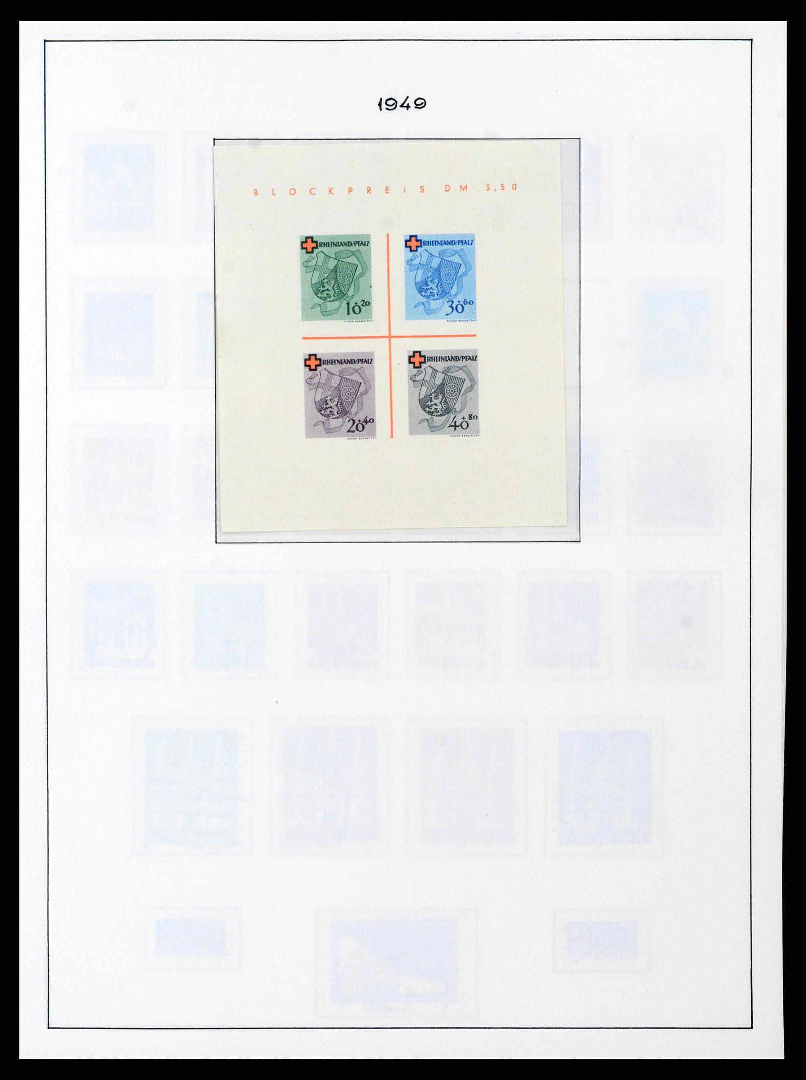37964 0022 - Stamp collection 37964 German Zones 1945-1949.