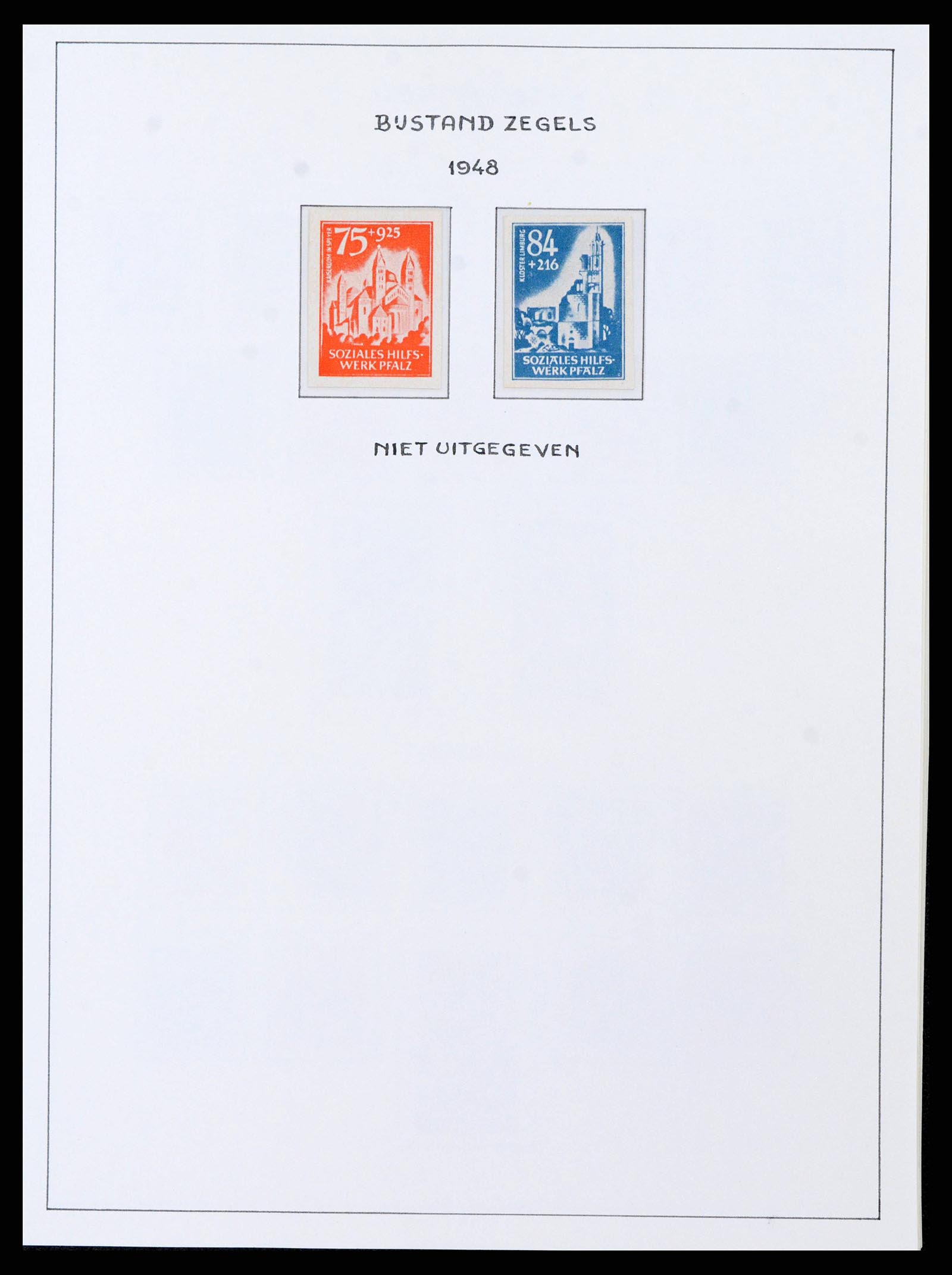 37964 0024 - Stamp collection 37964 German Zones 1945-1949.