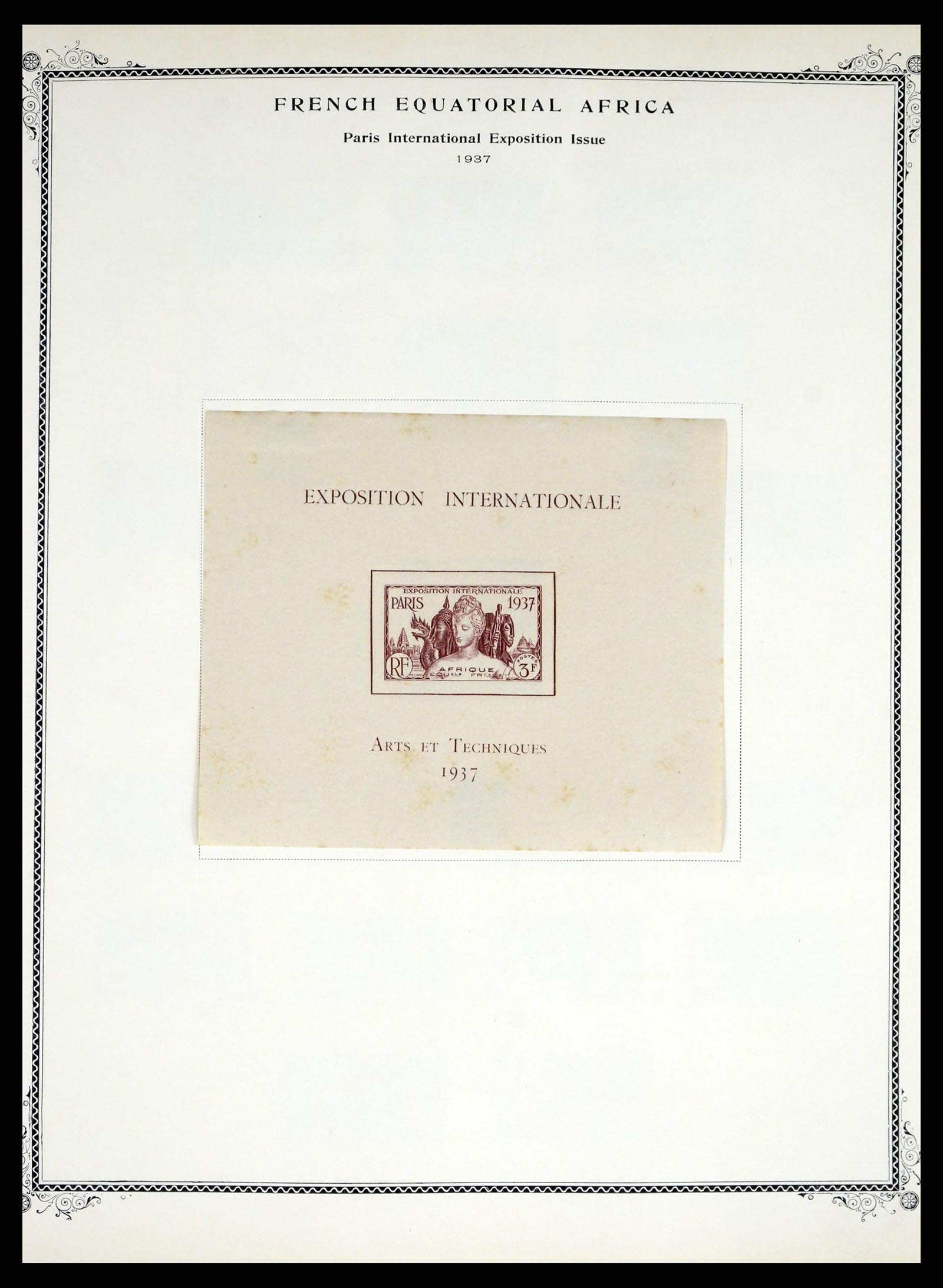 37965 004 - Stamp Collection 37965 French colonies in Africa 1885-1974.