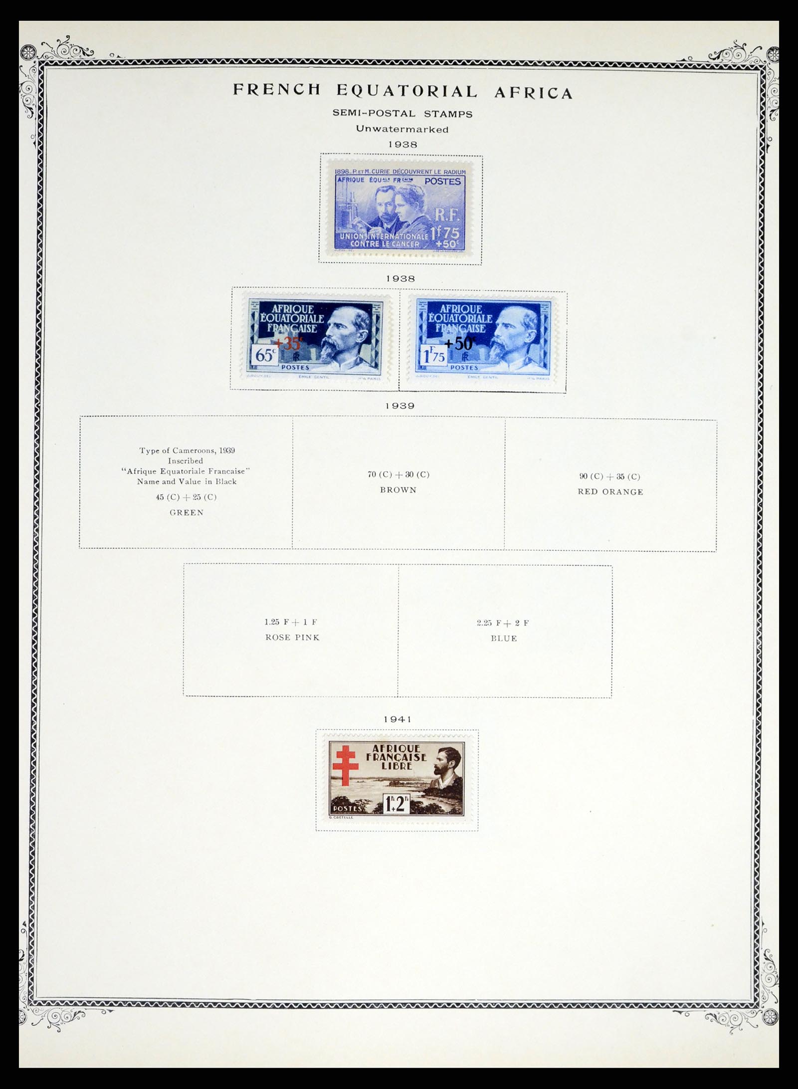 37965 009 - Stamp Collection 37965 French colonies in Africa 1885-1974.