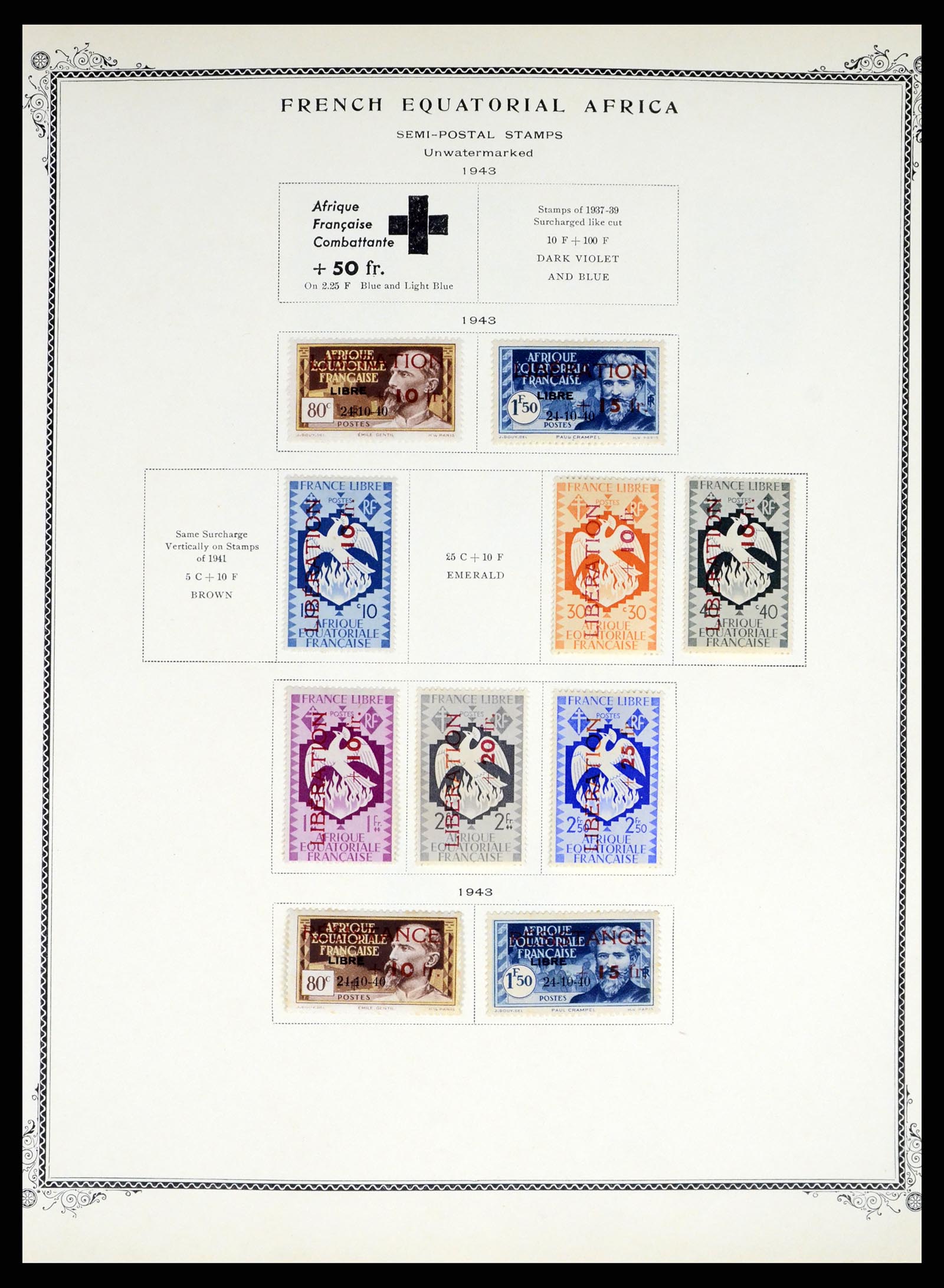 37965 011 - Stamp Collection 37965 French colonies in Africa 1885-1974.