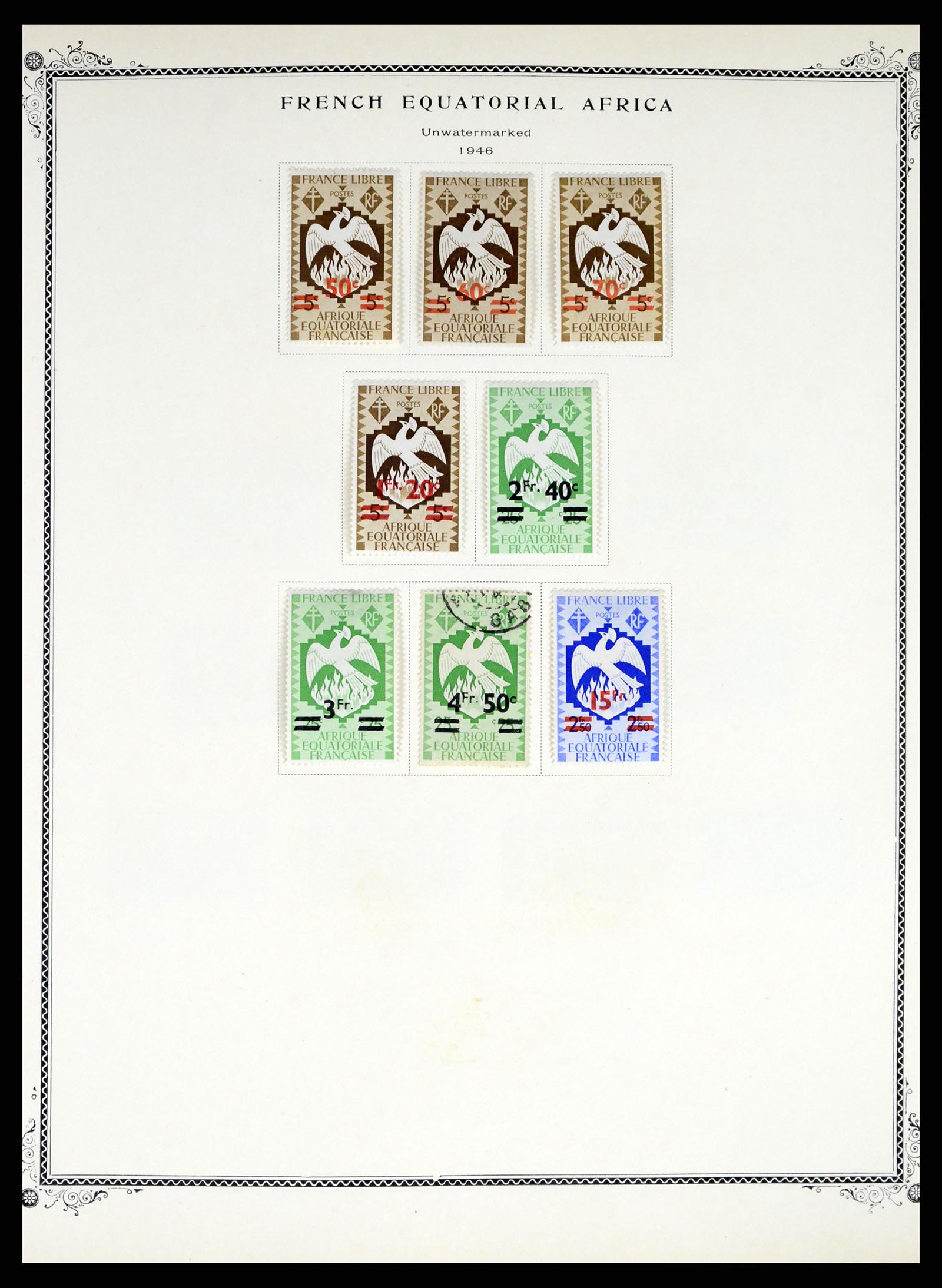 37965 013 - Stamp Collection 37965 French colonies in Africa 1885-1974.