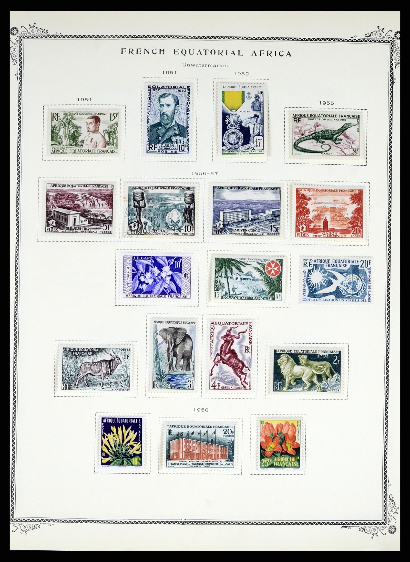 37965 016 - Stamp Collection 37965 French colonies in Africa 1885-1974.
