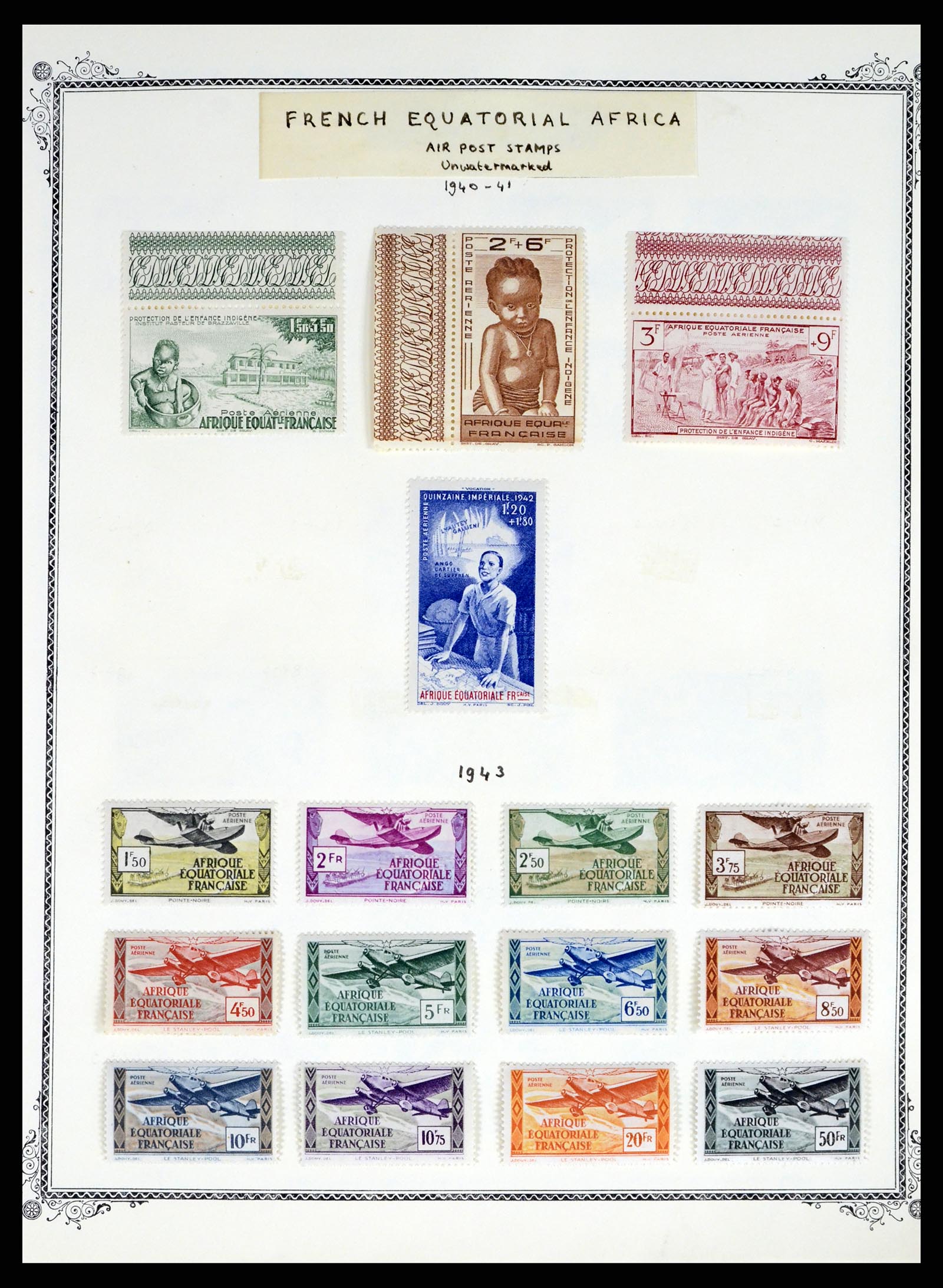 37965 018 - Stamp Collection 37965 French colonies in Africa 1885-1974.