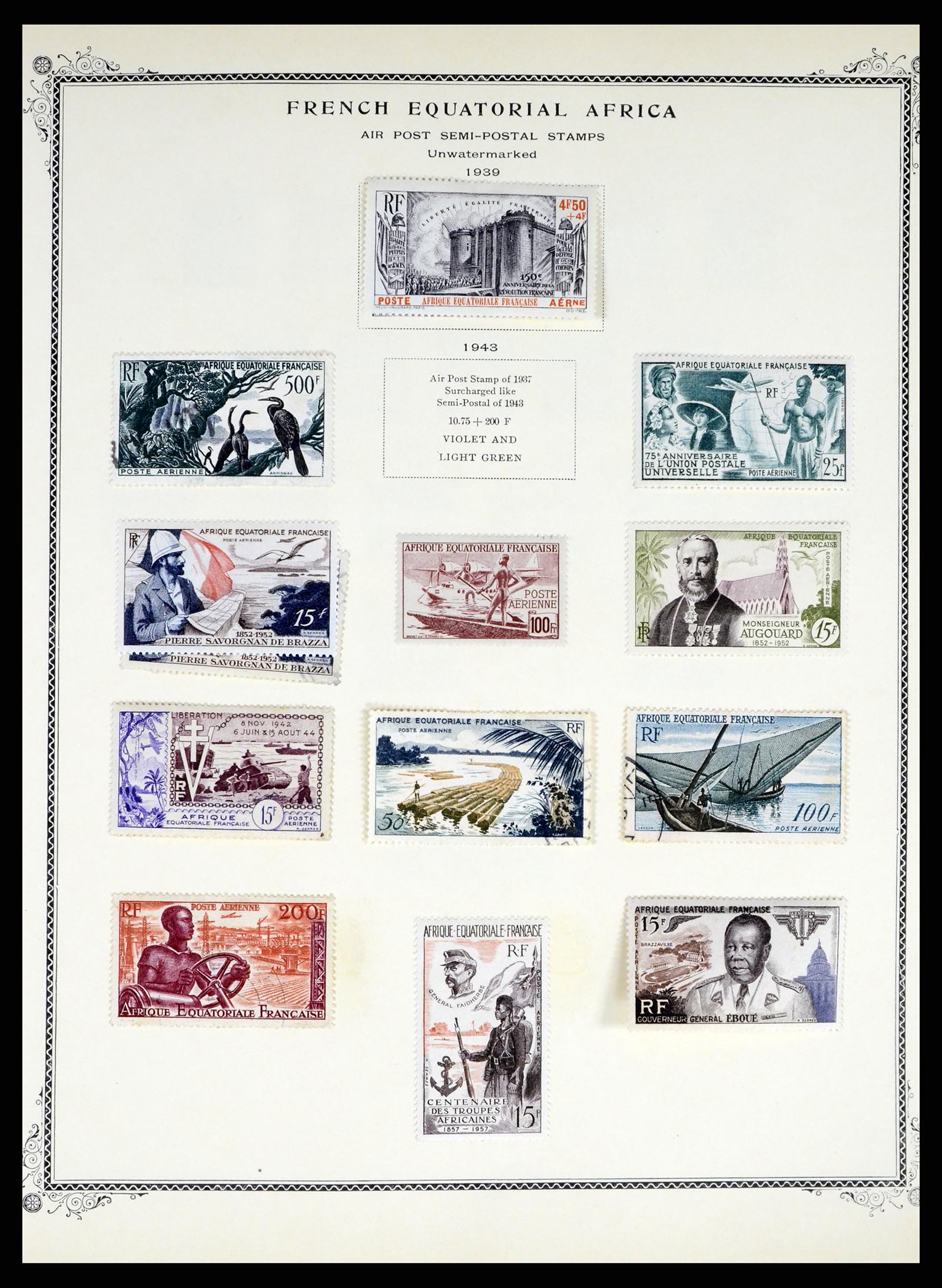 37965 020 - Stamp Collection 37965 French colonies in Africa 1885-1974.