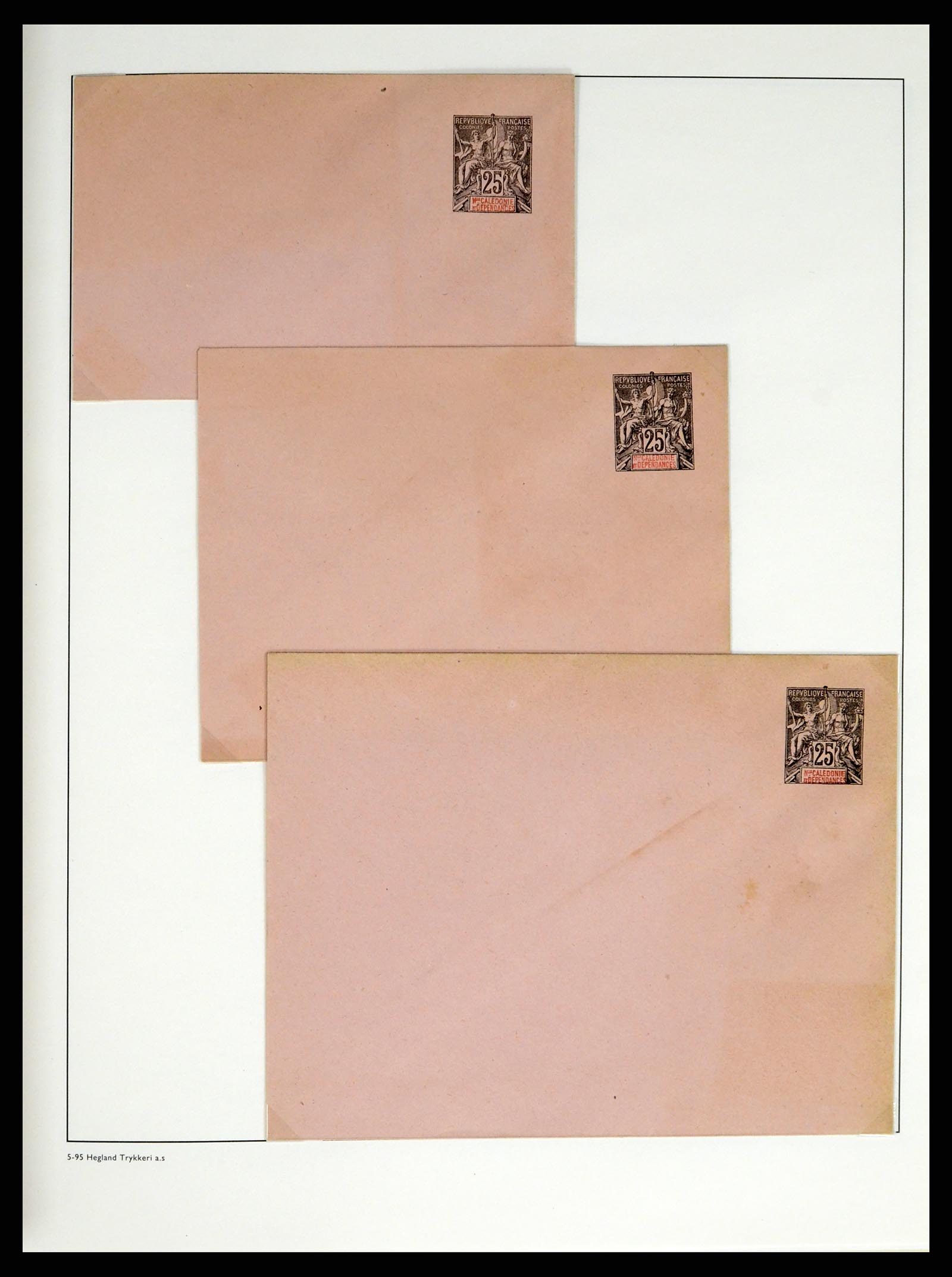 37966 015 - Postzegelverzameling 37966 Nieuw Caledonië 1854-1959.