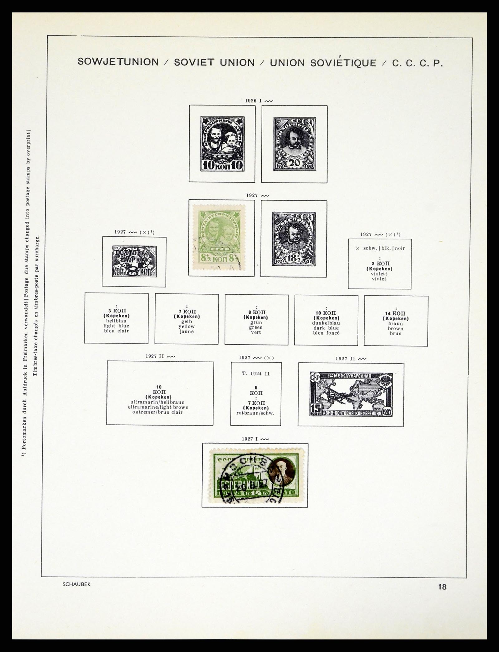 37974 011 - Postzegelverzameling 37974 Rusland 1868-1964.