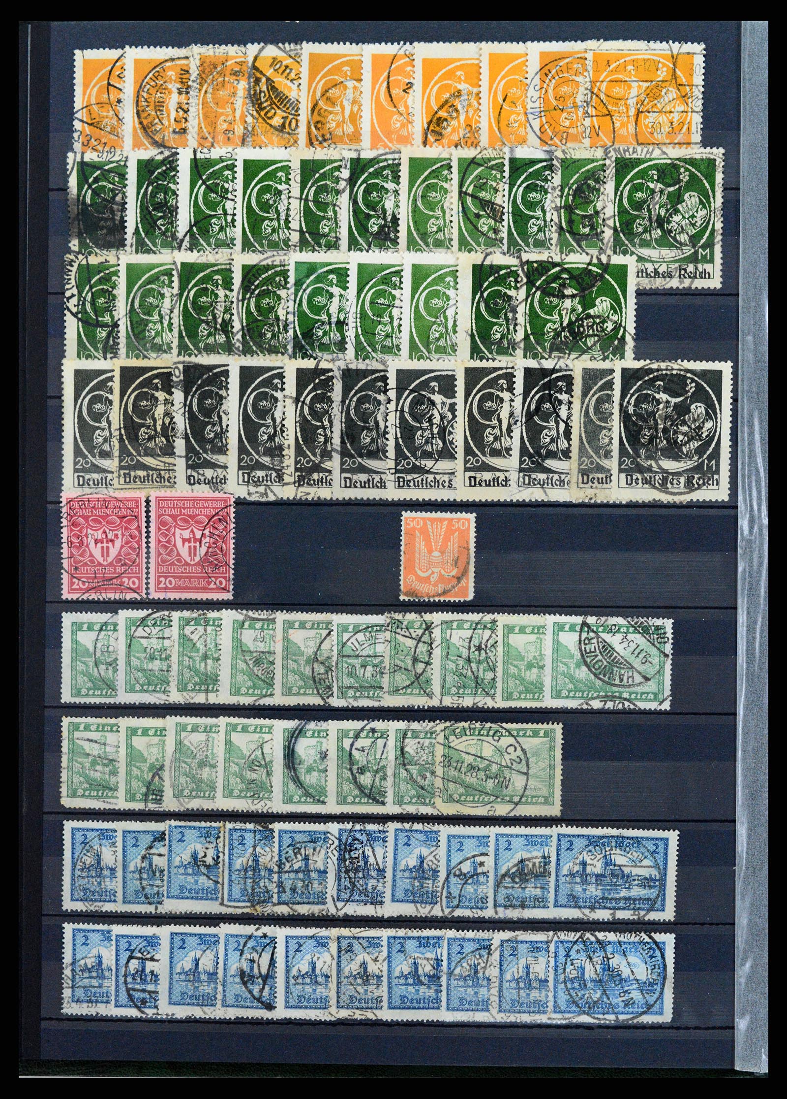 37975 004 - Postzegelverzameling 37975 Duitse Rijk 1872-1942.