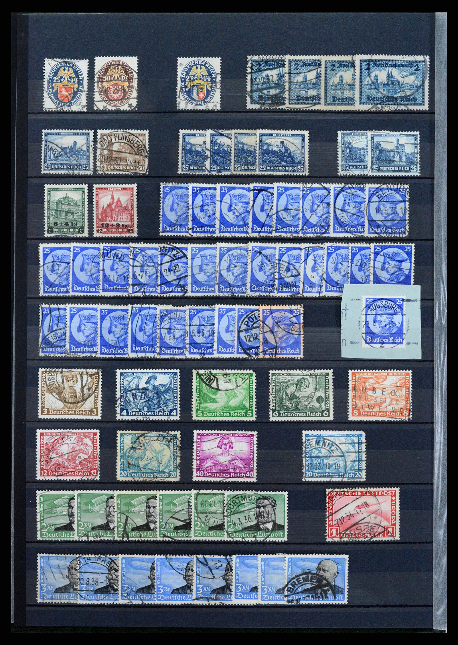 37975 006 - Stamp Collection 37975 German Reich 1872-1942.