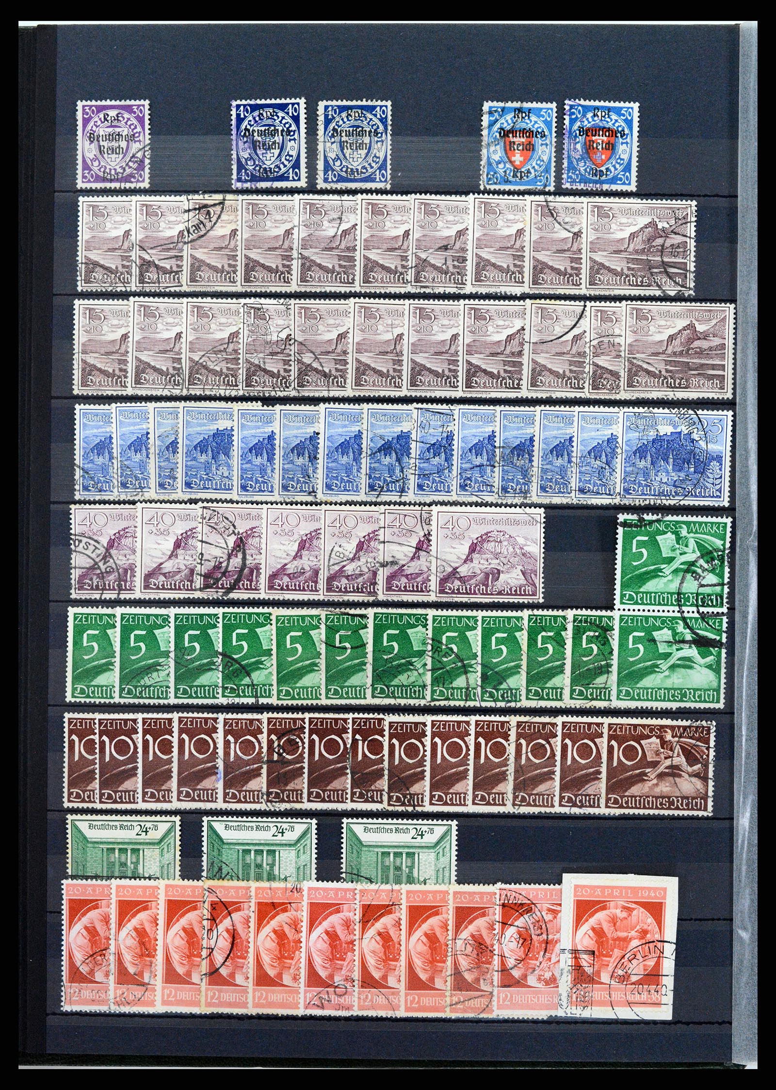 37975 012 - Postzegelverzameling 37975 Duitse Rijk 1872-1942.