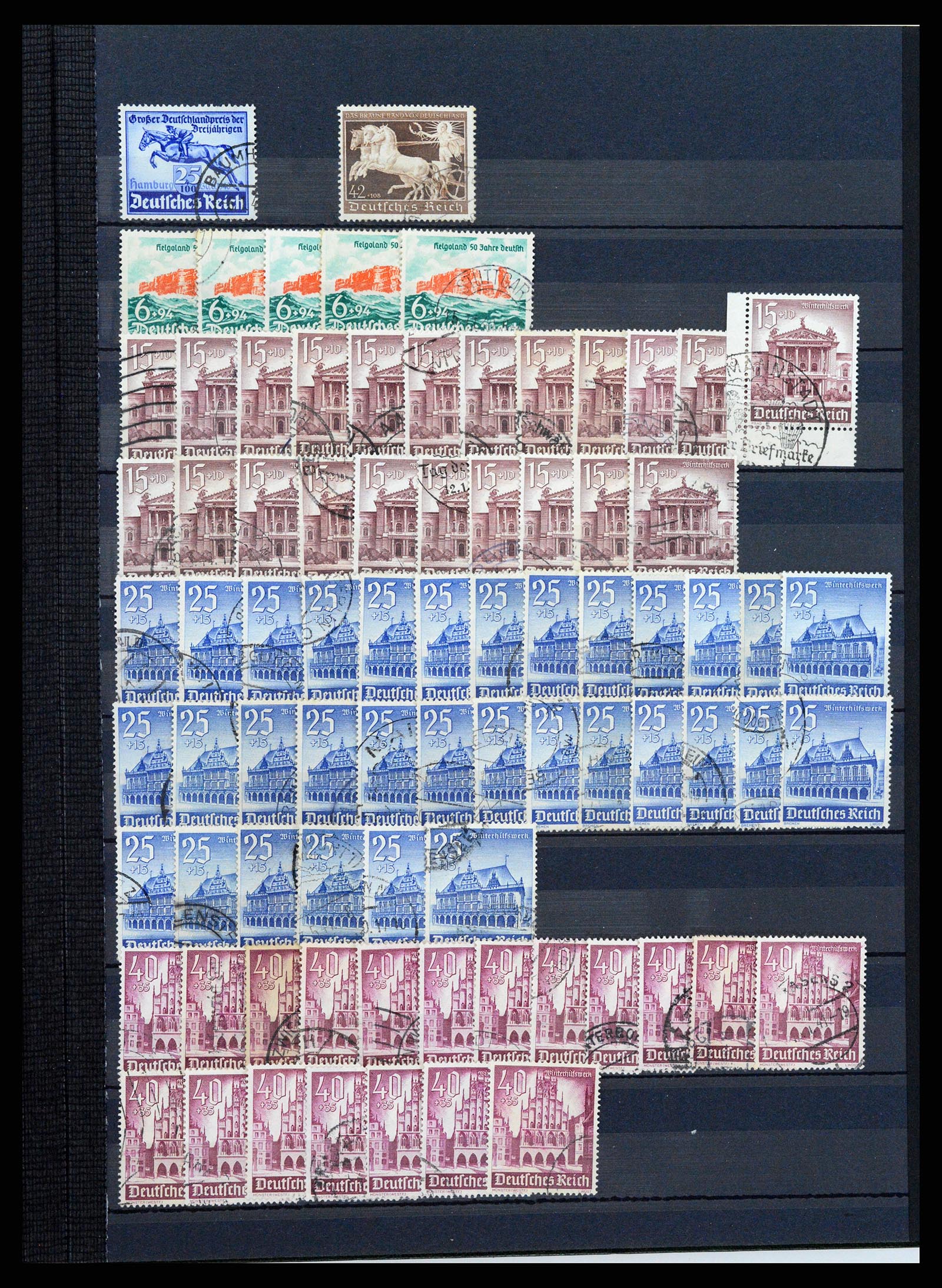 37975 013 - Stamp Collection 37975 German Reich 1872-1942.