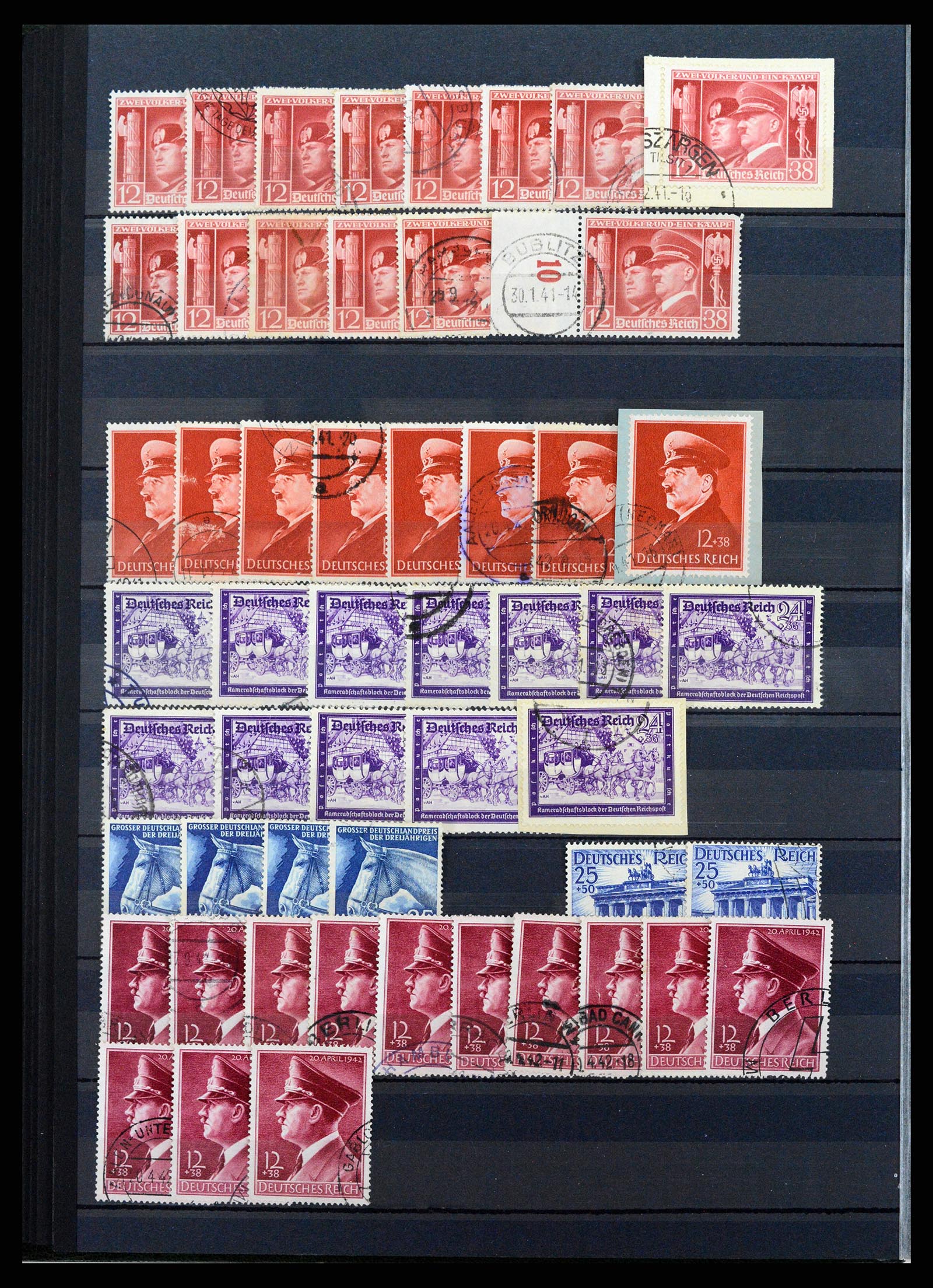 37975 014 - Postzegelverzameling 37975 Duitse Rijk 1872-1942.