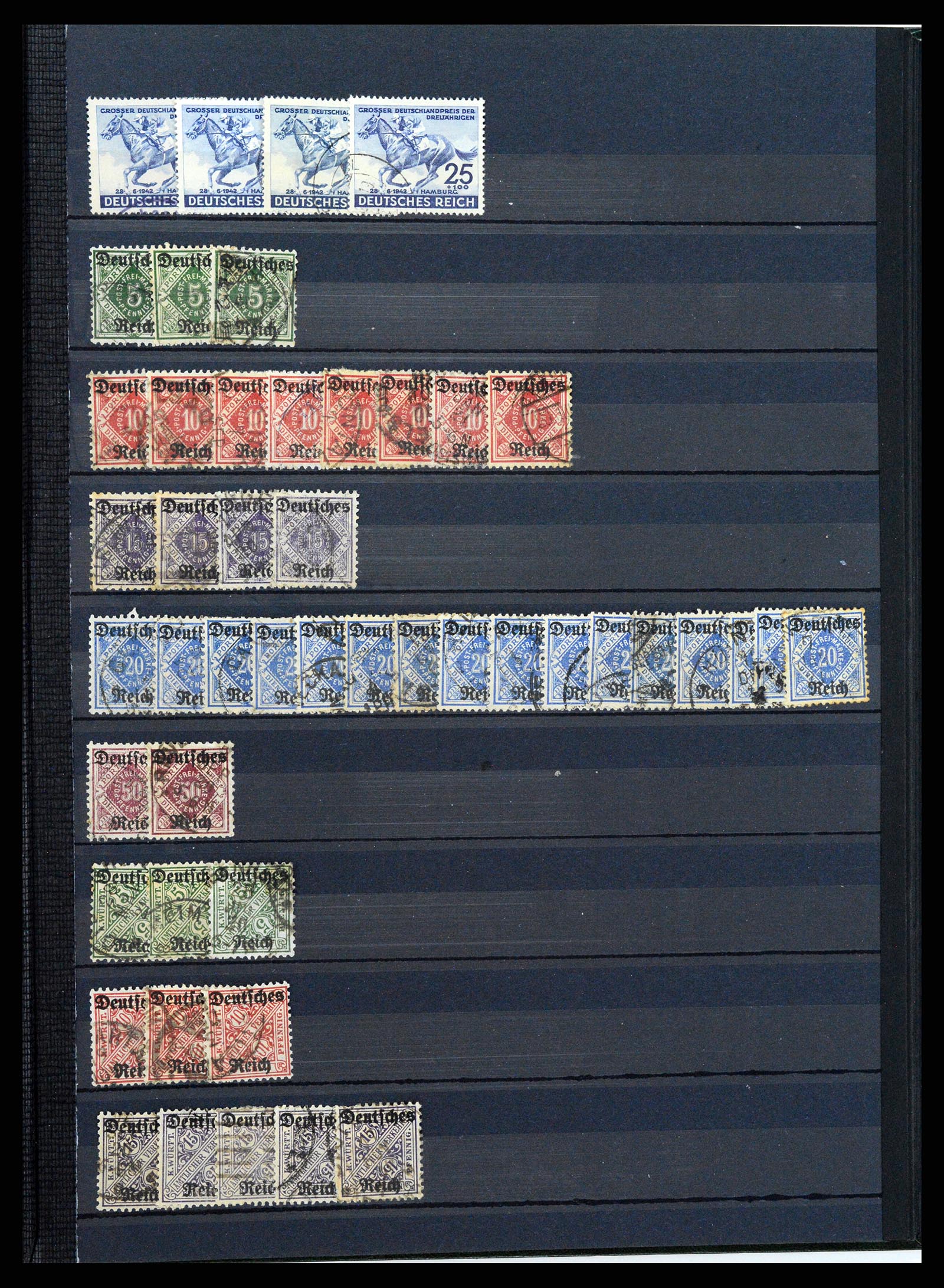 37975 015 - Postzegelverzameling 37975 Duitse Rijk 1872-1942.