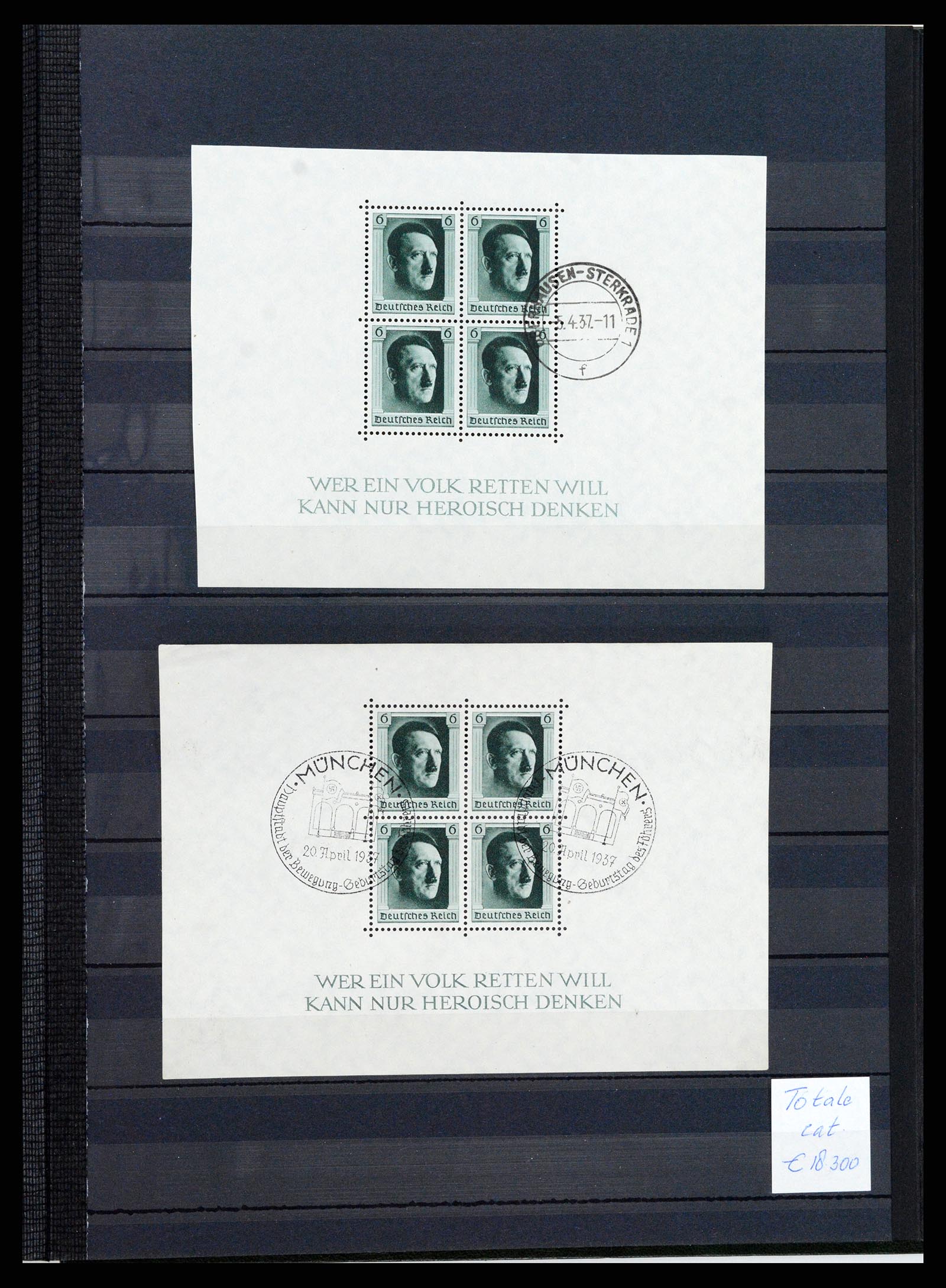 37975 017 - Stamp Collection 37975 German Reich 1872-1942.