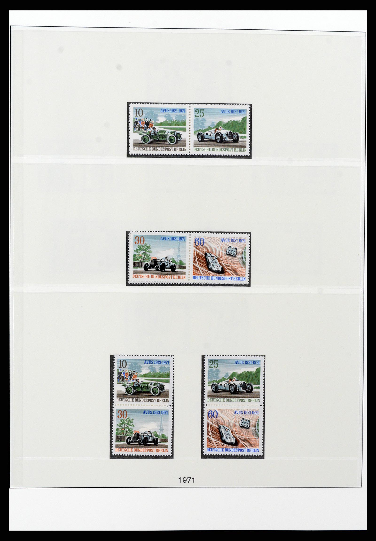 37977 009 - Postzegelverzameling 37977 Berlijn combinaties 1949-1989.