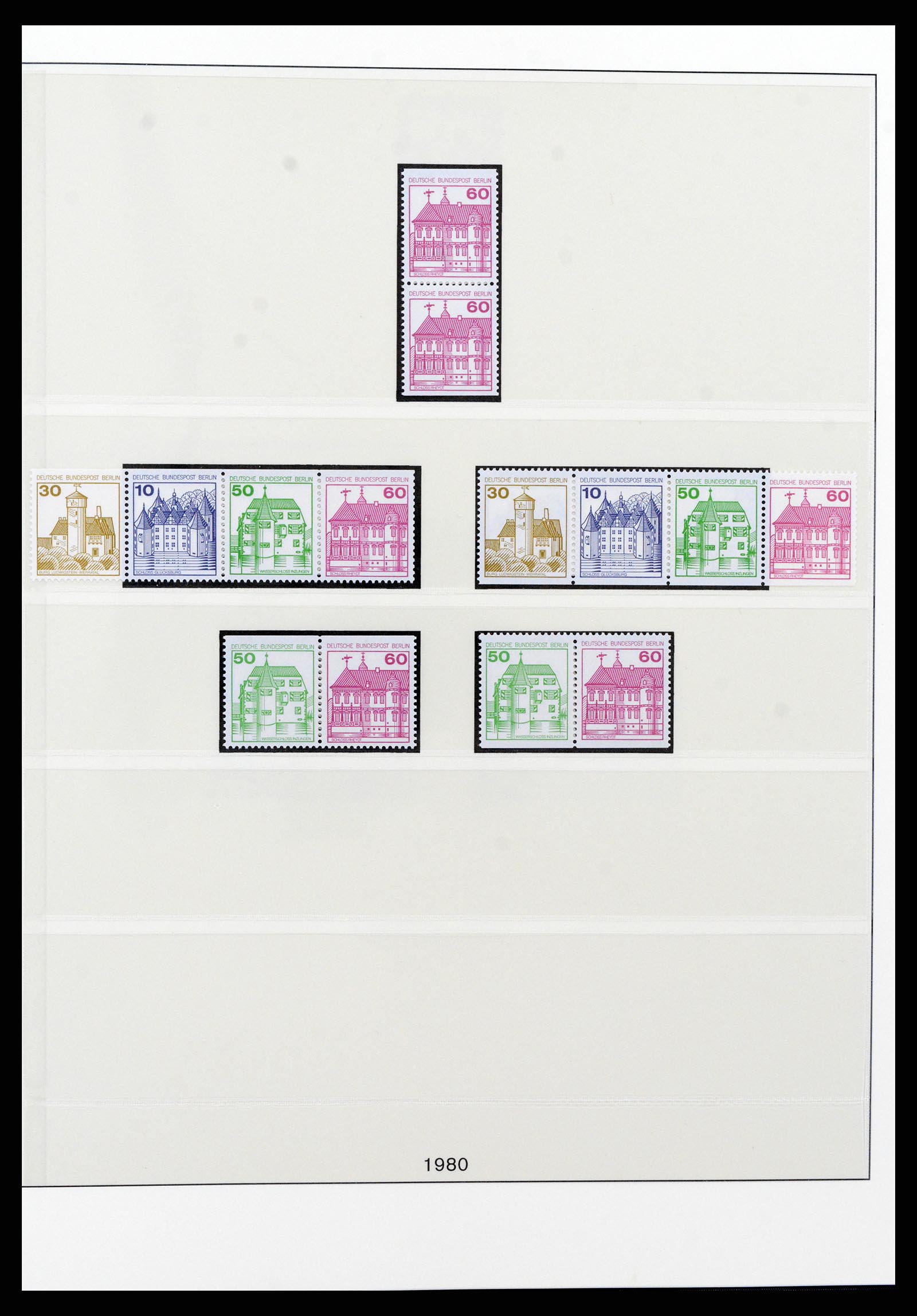 37977 015 - Stamp Collection 37977 Berlin combinations 1949-1989.