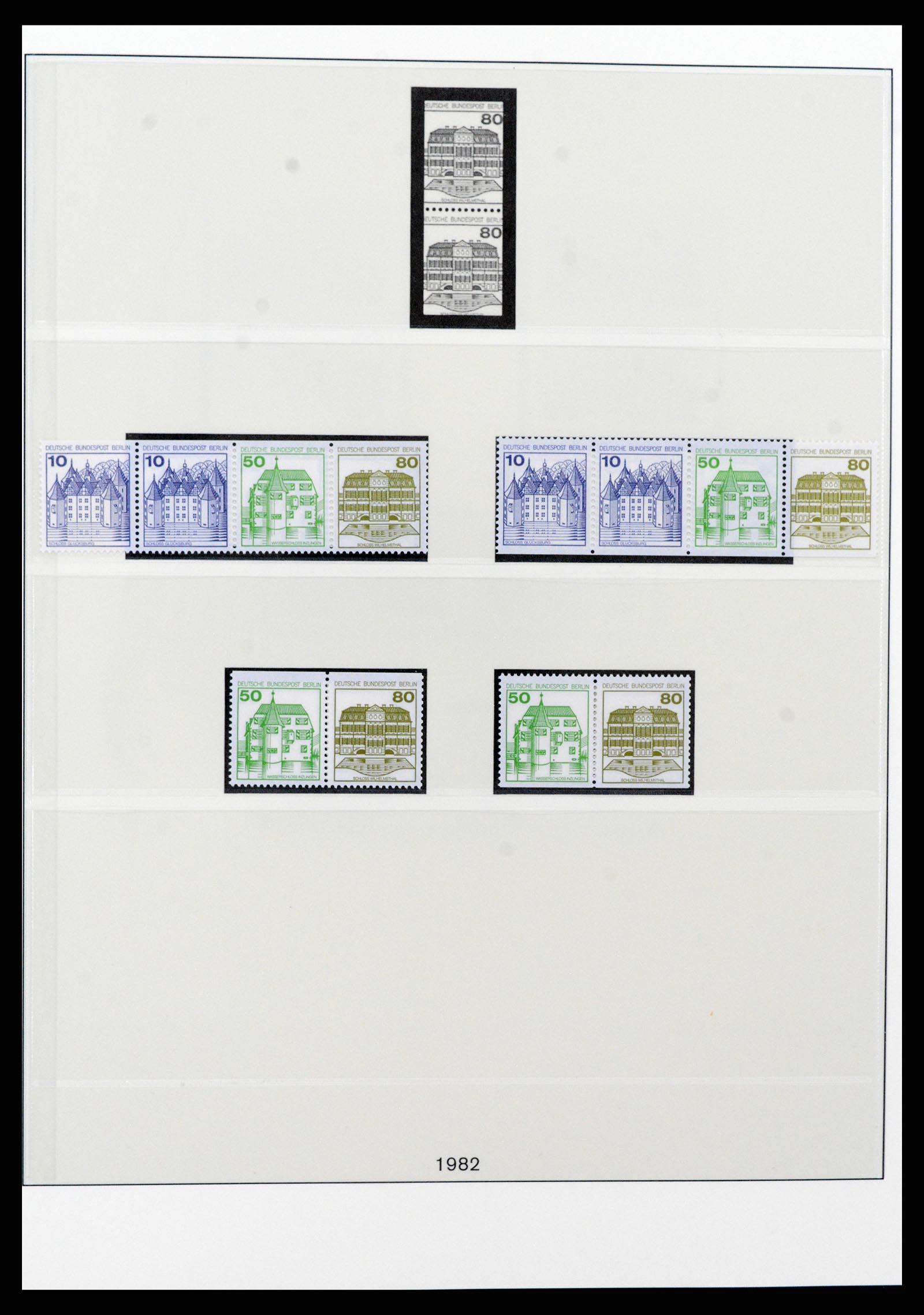 37977 016 - Postzegelverzameling 37977 Berlijn combinaties 1949-1989.
