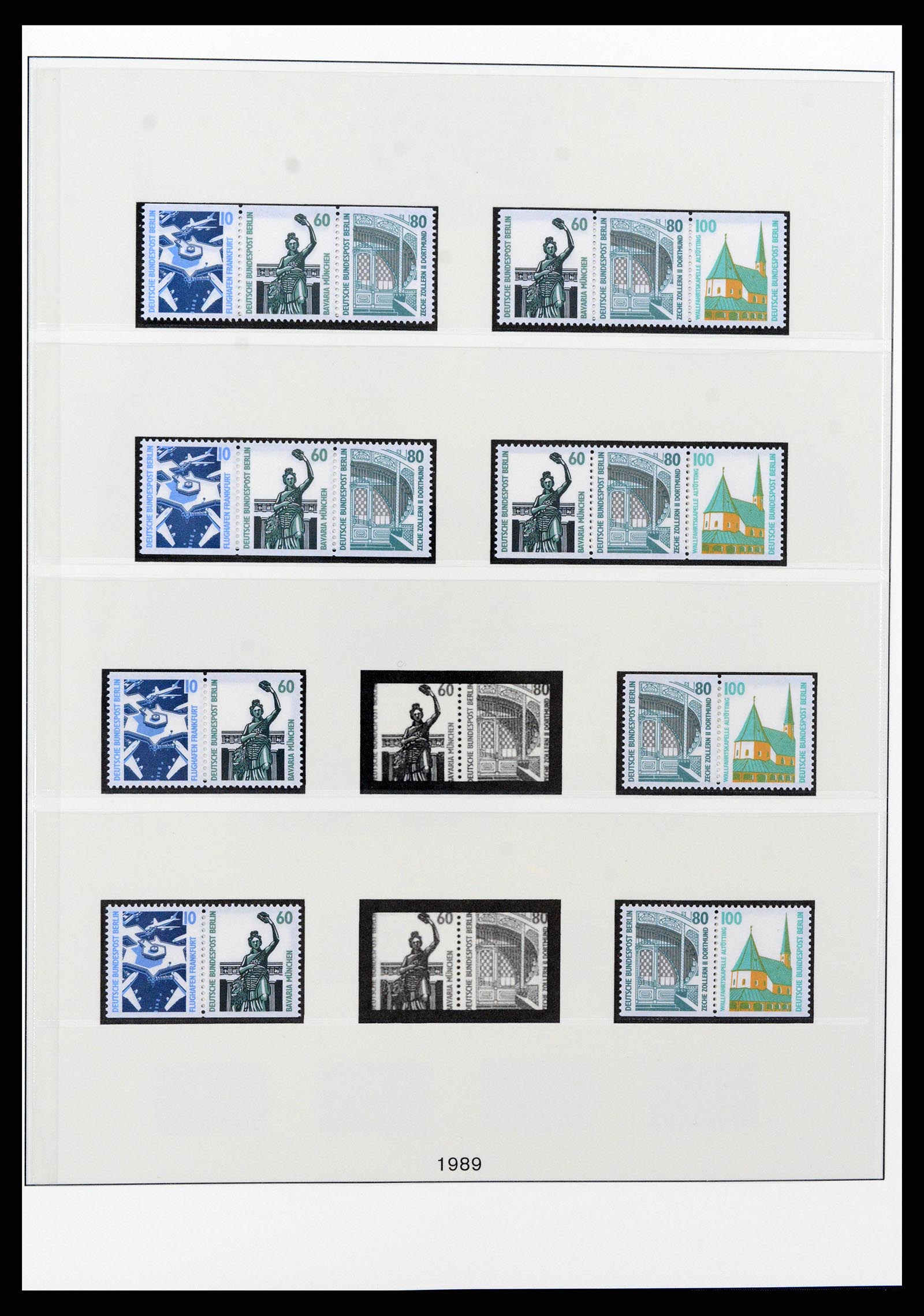 37977 019 - Stamp Collection 37977 Berlin combinations 1949-1989.