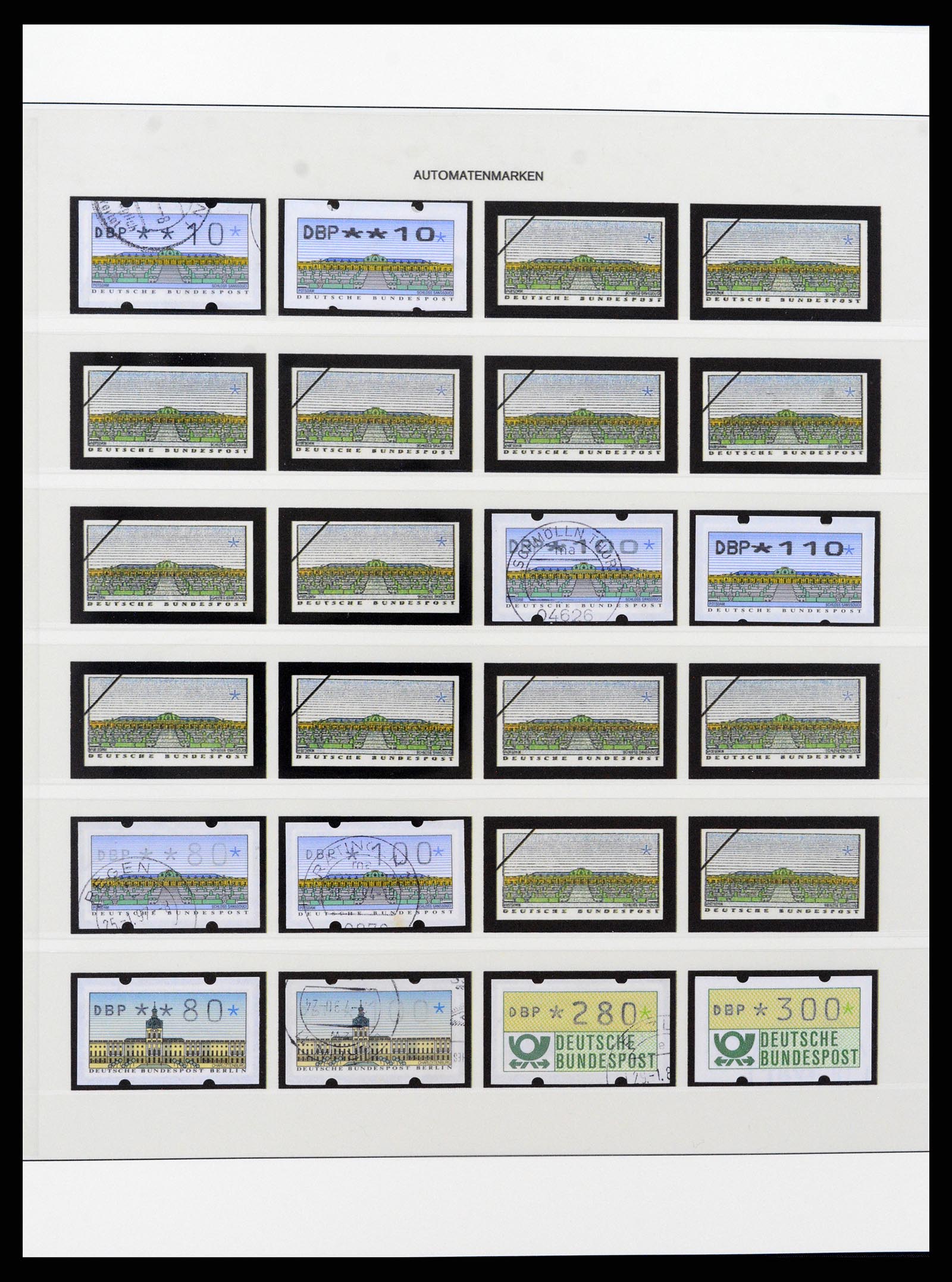 37977 022 - Stamp Collection 37977 Berlin combinations 1949-1989.