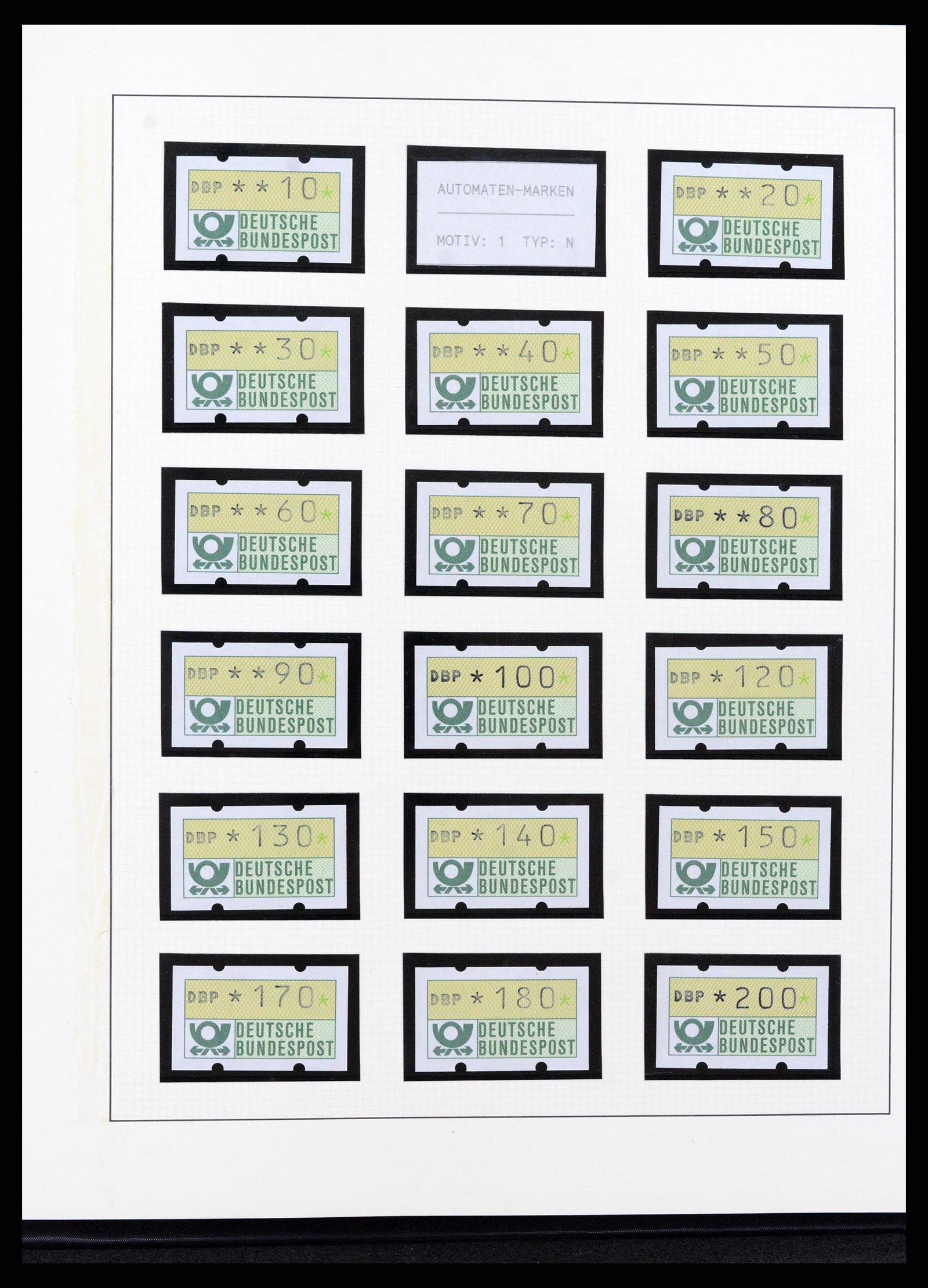 37977 028 - Stamp Collection 37977 Berlin combinations 1949-1989.