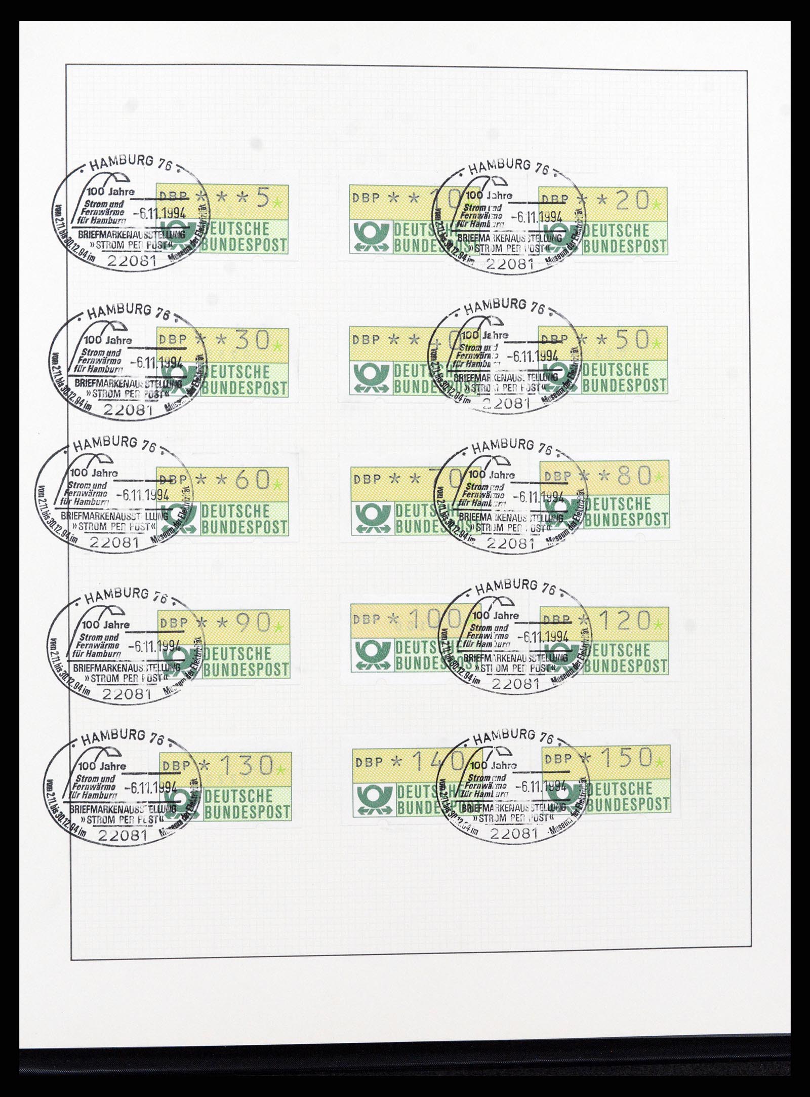 37977 036 - Stamp Collection 37977 Berlin combinations 1949-1989.