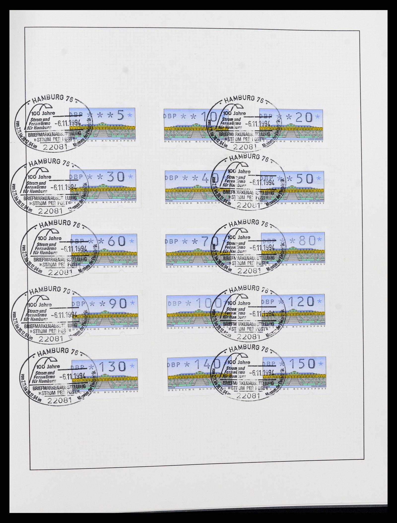 37977 040 - Stamp Collection 37977 Berlin combinations 1949-1989.