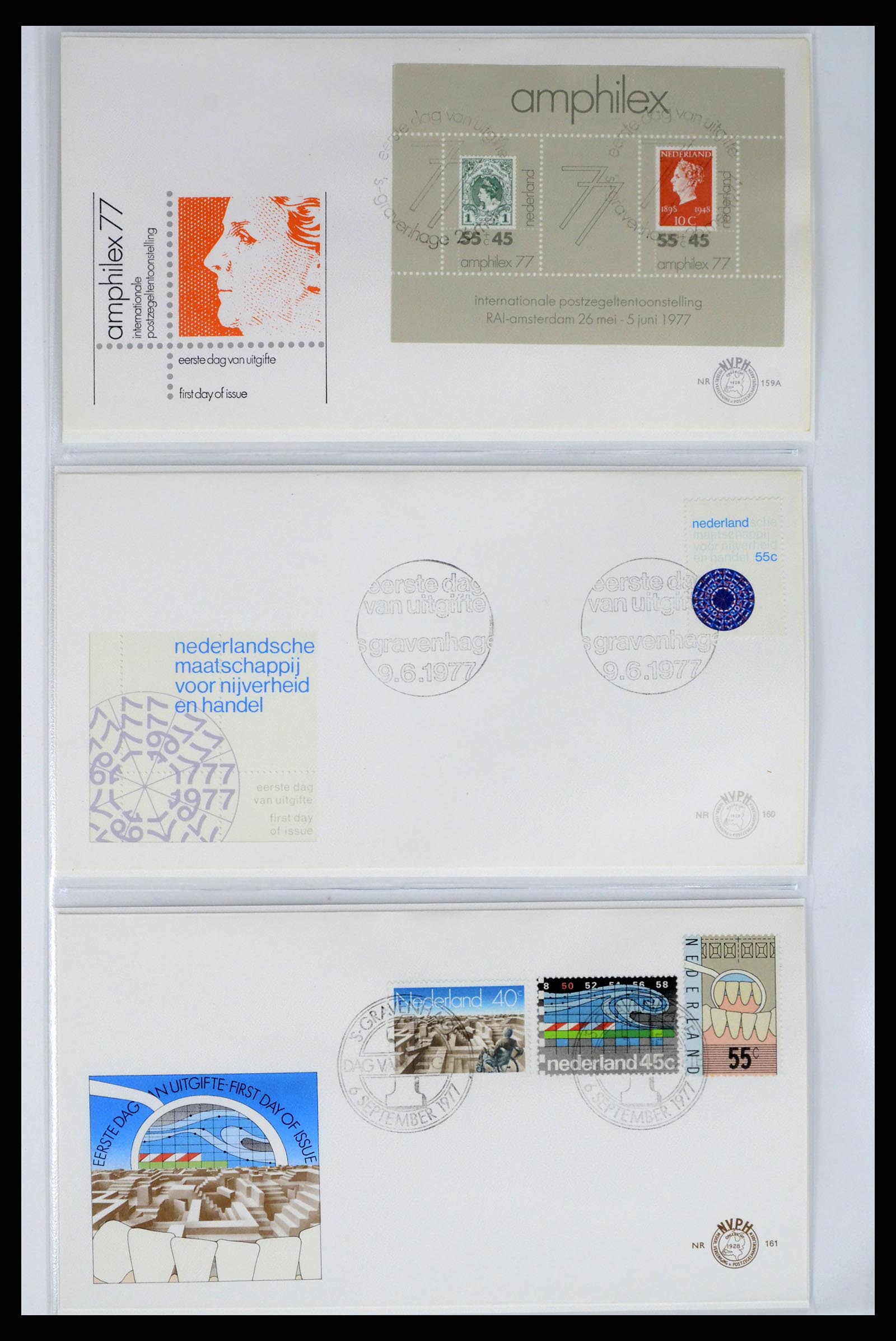 37983 049 - Stamp Collection 37983 Netherland FDC's 1954-1987.