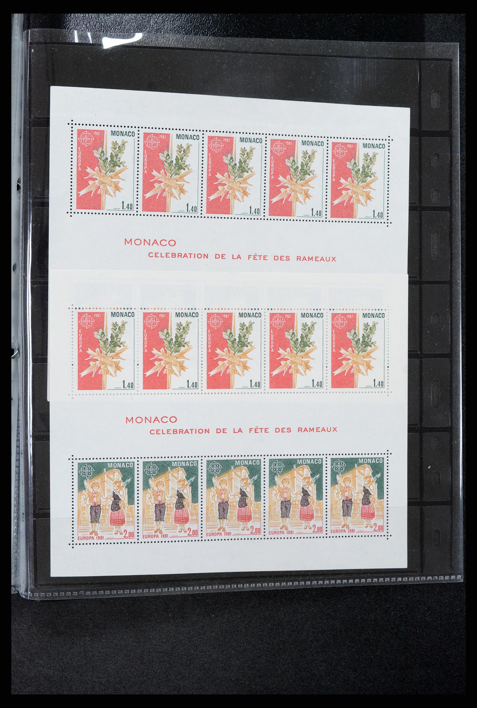 37984 011 - Postzegelverzameling 37984 Monaco betere uitgaven 1942-1982.