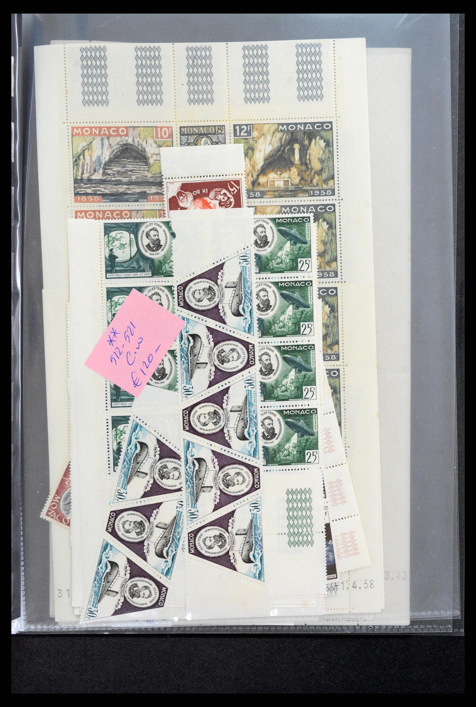 37984 019 - Postzegelverzameling 37984 Monaco betere uitgaven 1942-1982.