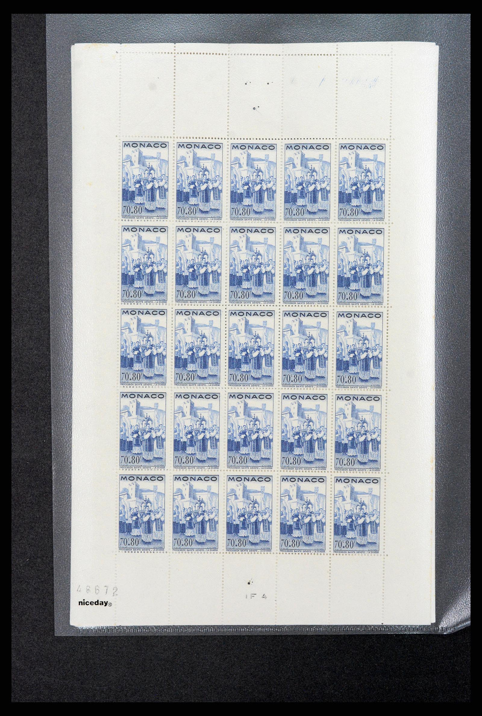 37984 036 - Stamp collection 37984 Monaco better issues 1942-1982.
