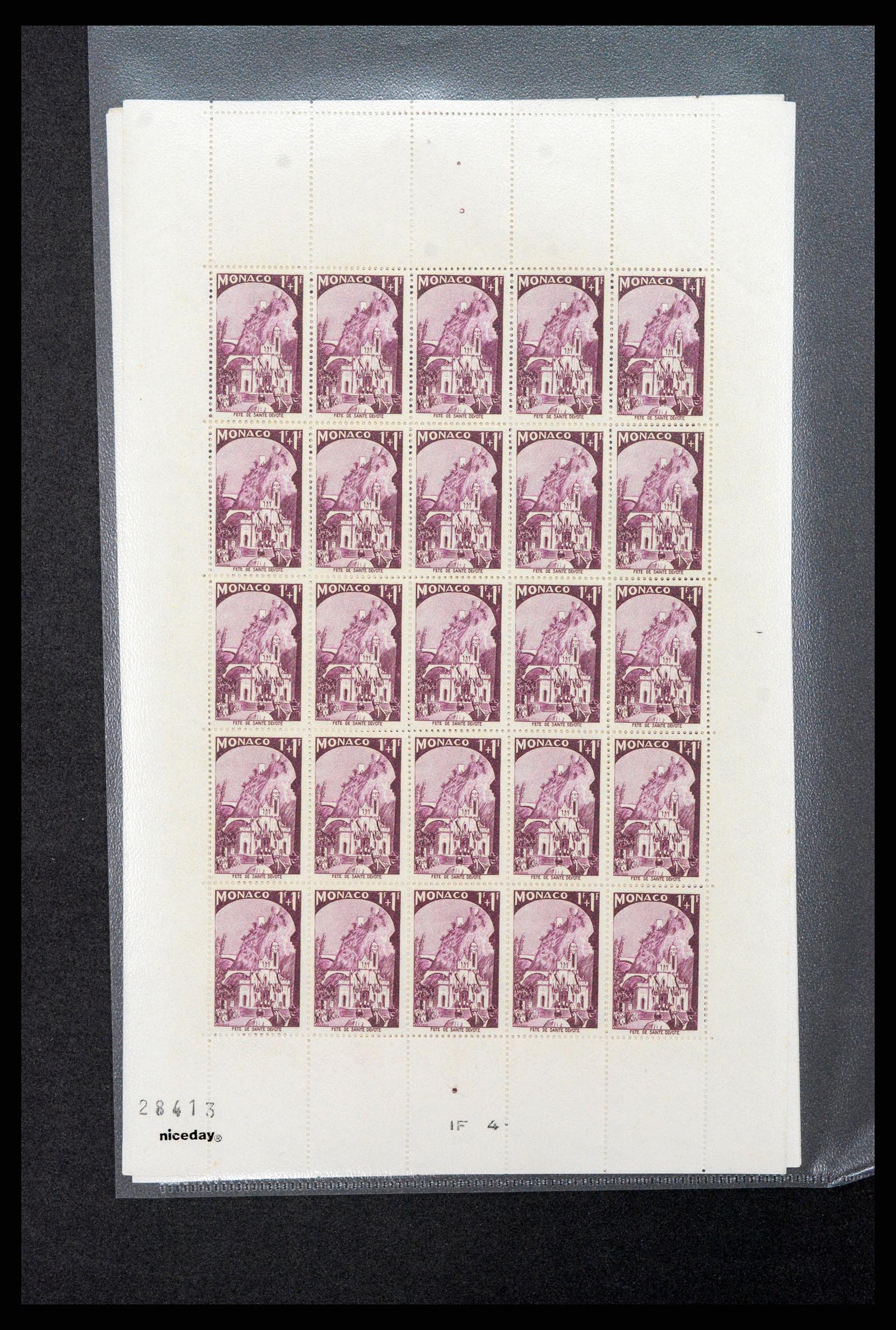 37984 038 - Stamp collection 37984 Monaco better issues 1942-1982.