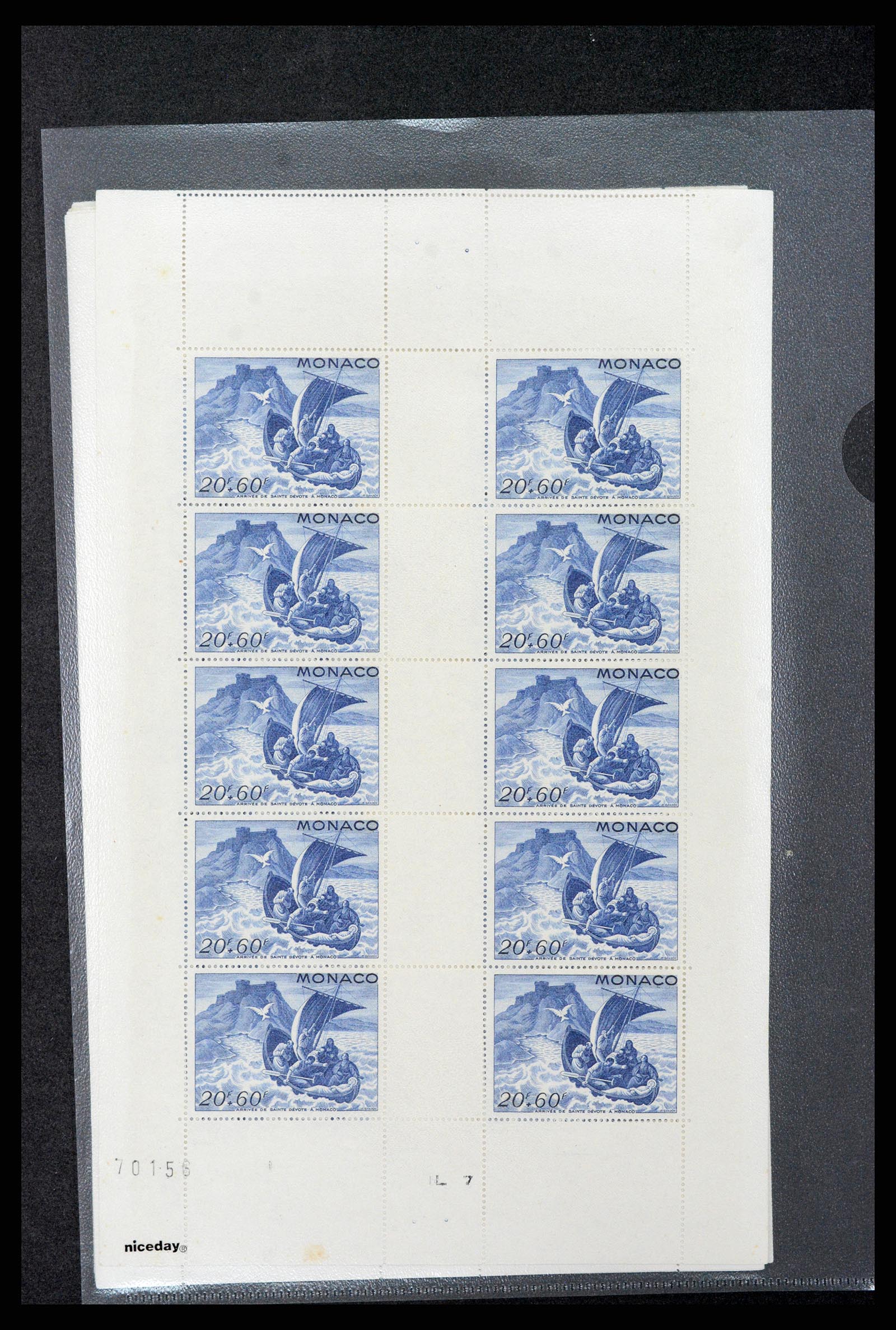 37984 043 - Stamp collection 37984 Monaco better issues 1942-1982.