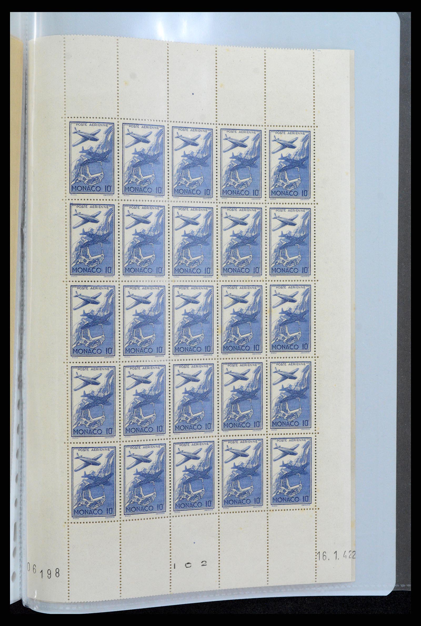 37984 060 - Stamp collection 37984 Monaco better issues 1942-1982.