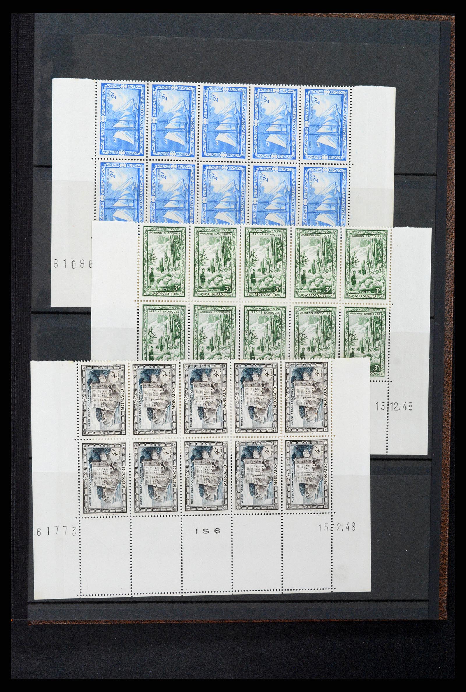 37984 126 - Stamp collection 37984 Monaco better issues 1942-1982.