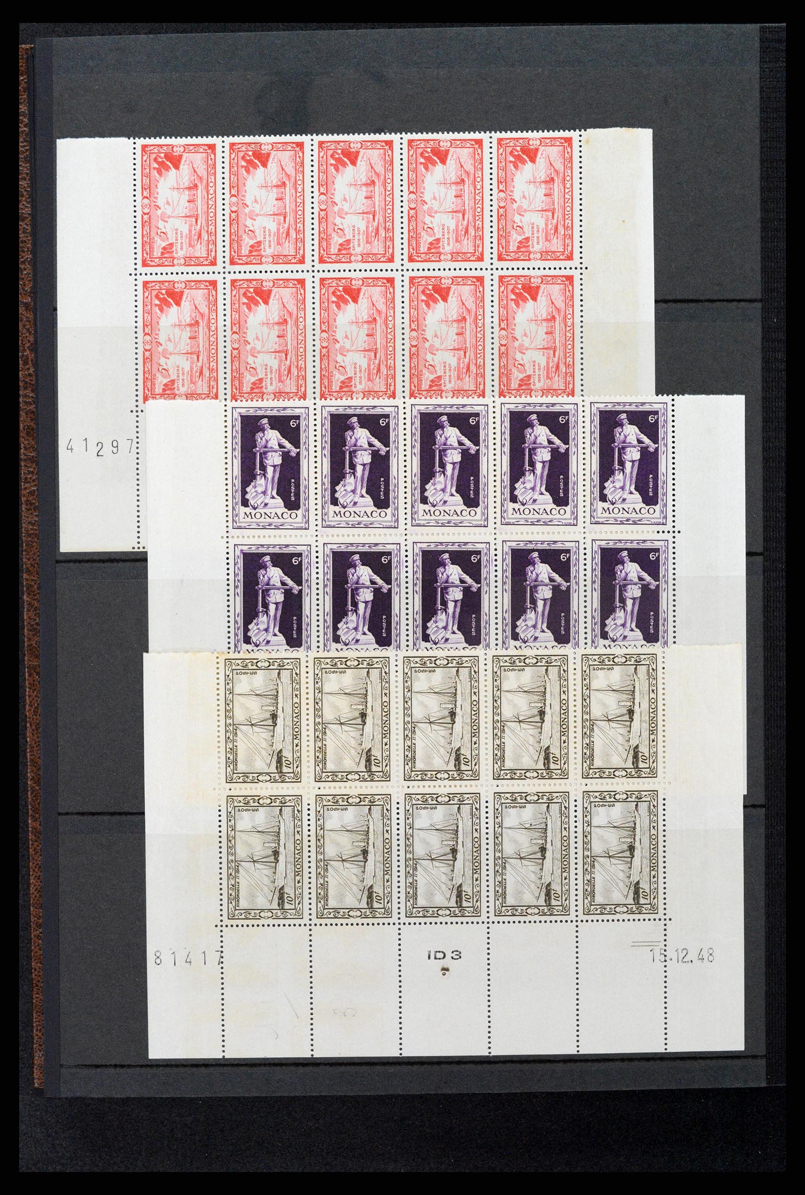 37984 127 - Stamp collection 37984 Monaco better issues 1942-1982.