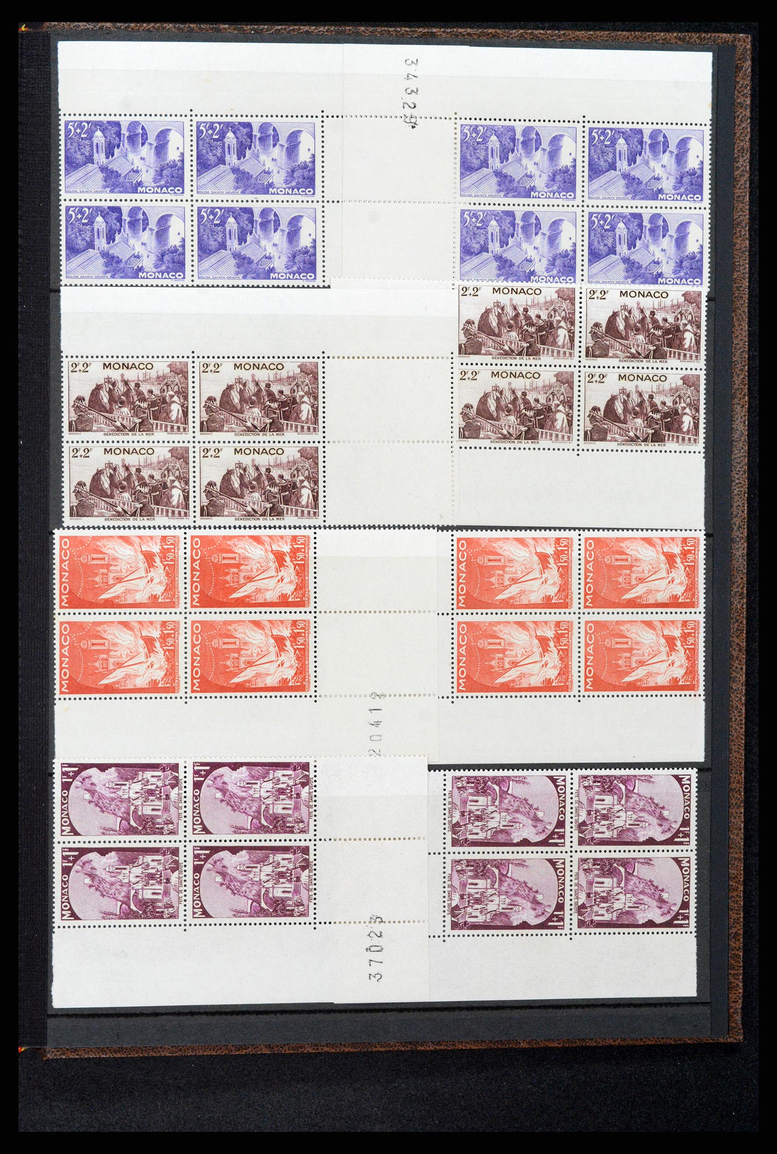 37984 130 - Stamp collection 37984 Monaco better issues 1942-1982.