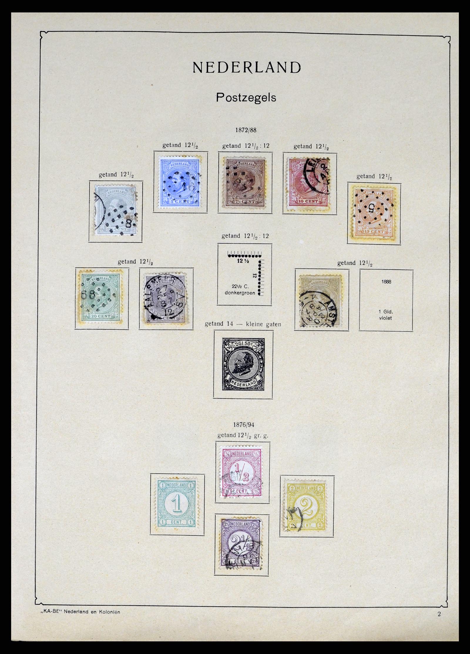 37986 002 - Postzegelverzameling 37986 Wereld 1849-1968.