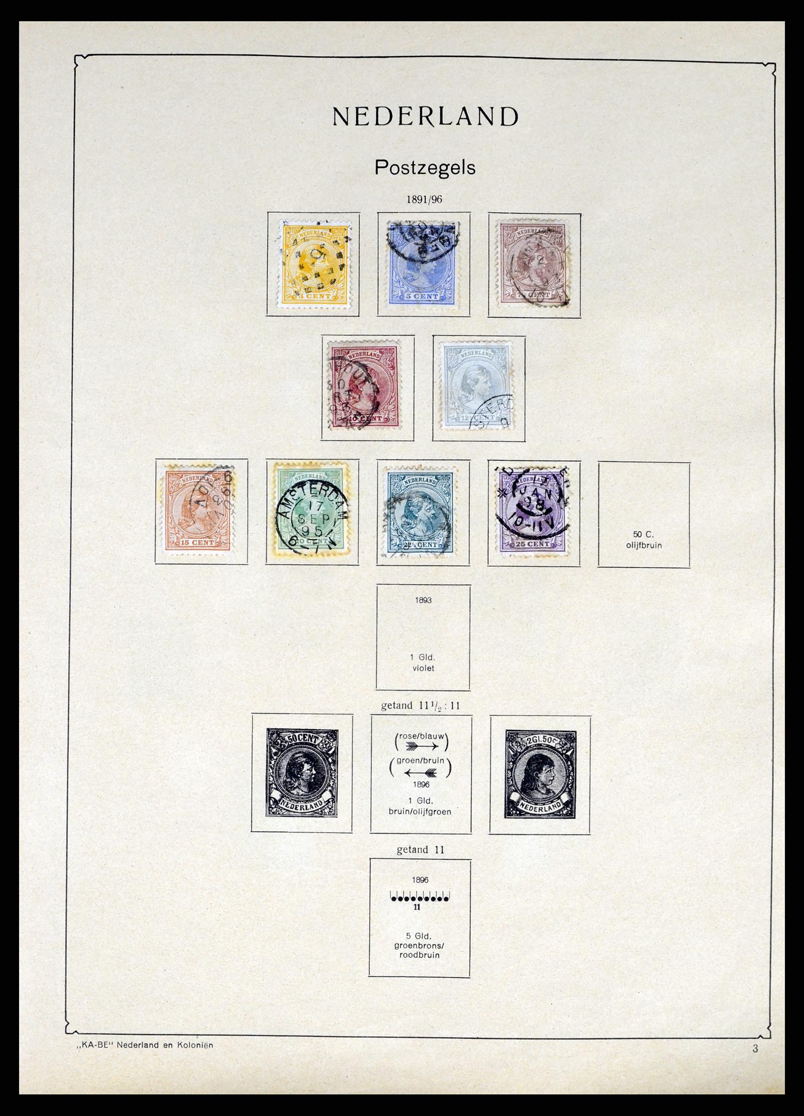 37986 003 - Postzegelverzameling 37986 Wereld 1849-1968.
