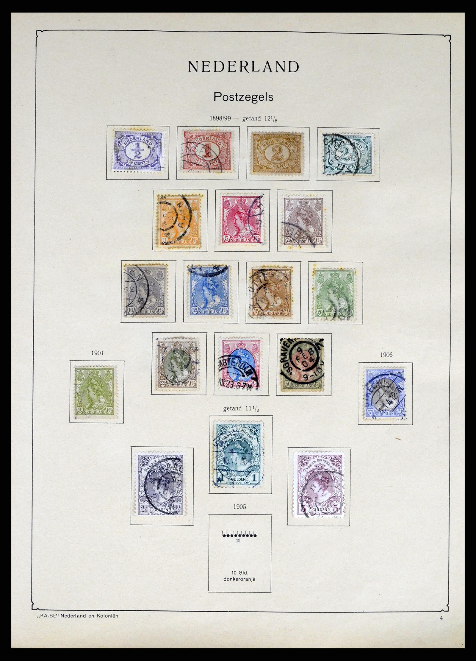 37986 004 - Postzegelverzameling 37986 Wereld 1849-1968.