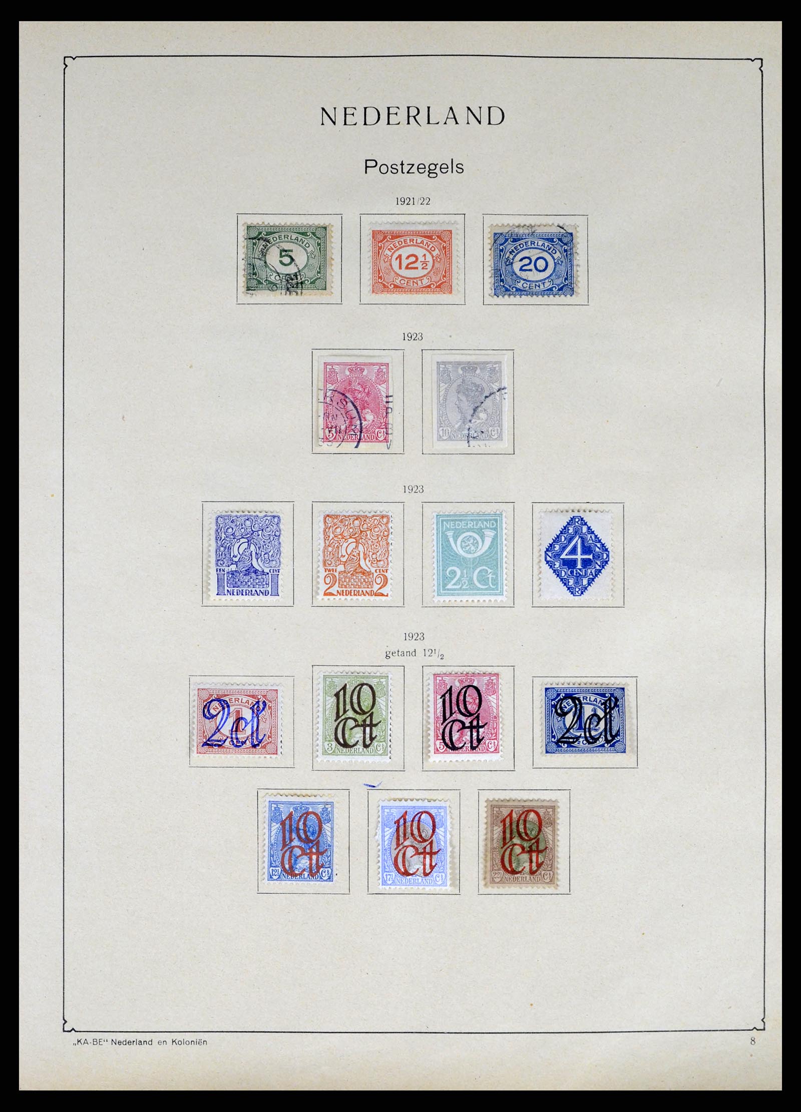 37986 008 - Postzegelverzameling 37986 Wereld 1849-1968.